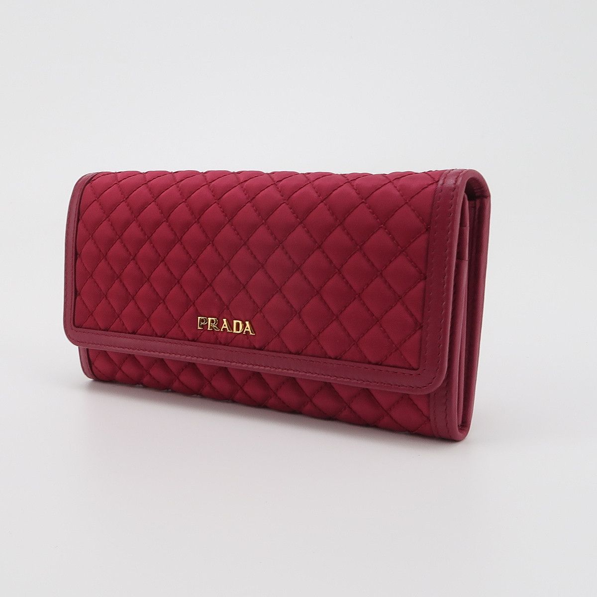 Prada Prada Quilted Tessuto Long Wallet ONE SIZE Size ONE SIZE - 4 Thumbnail