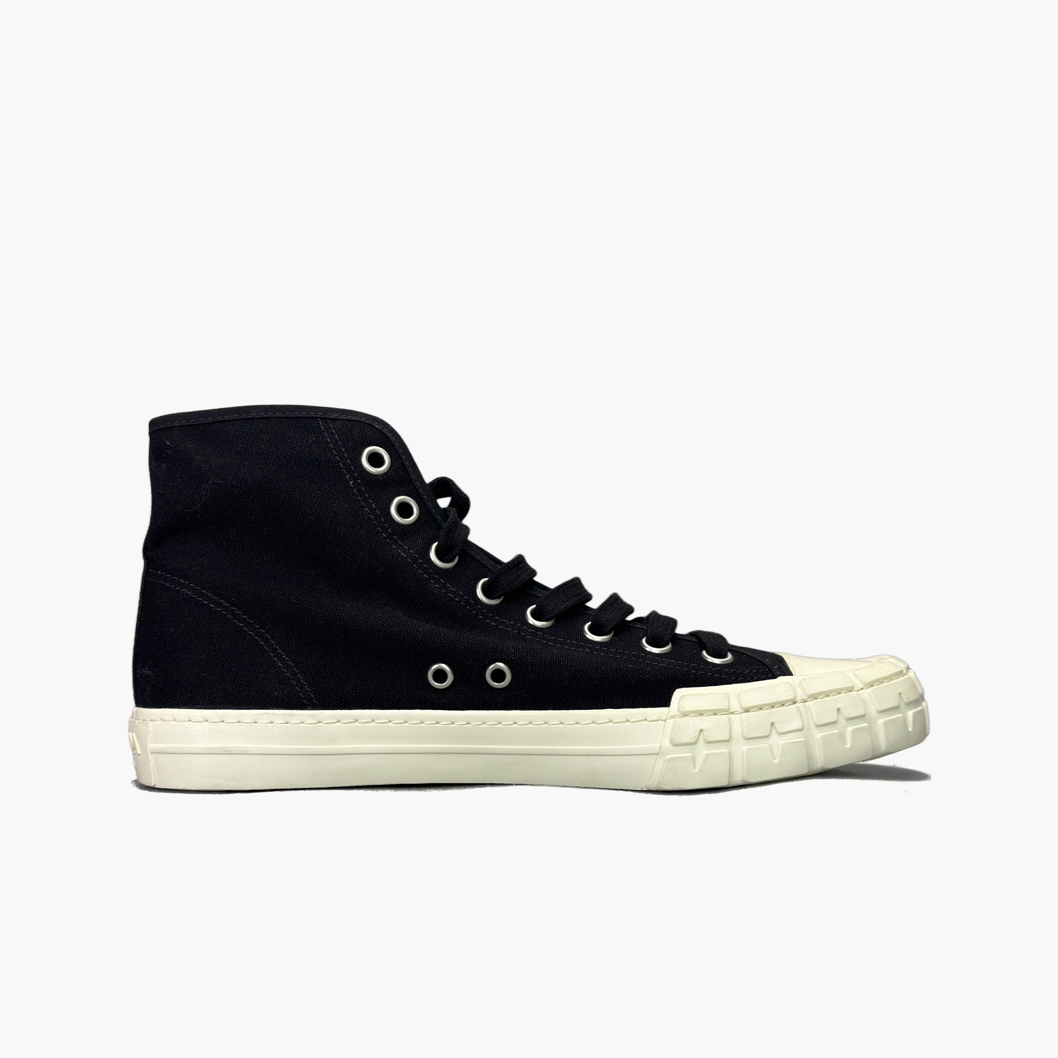 Prada Prada Canvas Wheel Vulc High Top Sneakers Size 10 Size US 10 / EU 43 - 2 Thumbnail