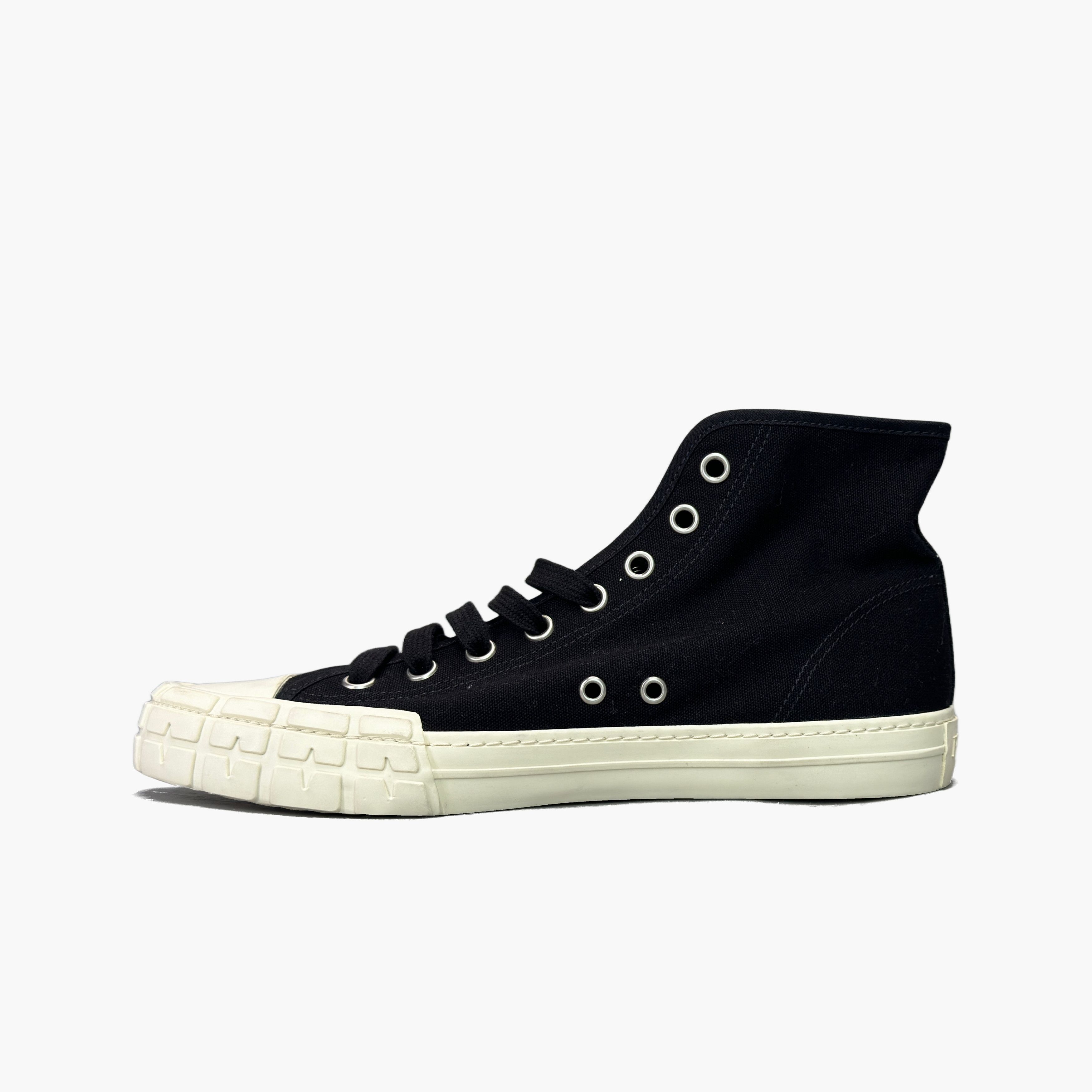 Prada Prada Canvas Wheel Vulc High Top Sneakers Size 10 Size US 10 / EU 43 - 3 Thumbnail
