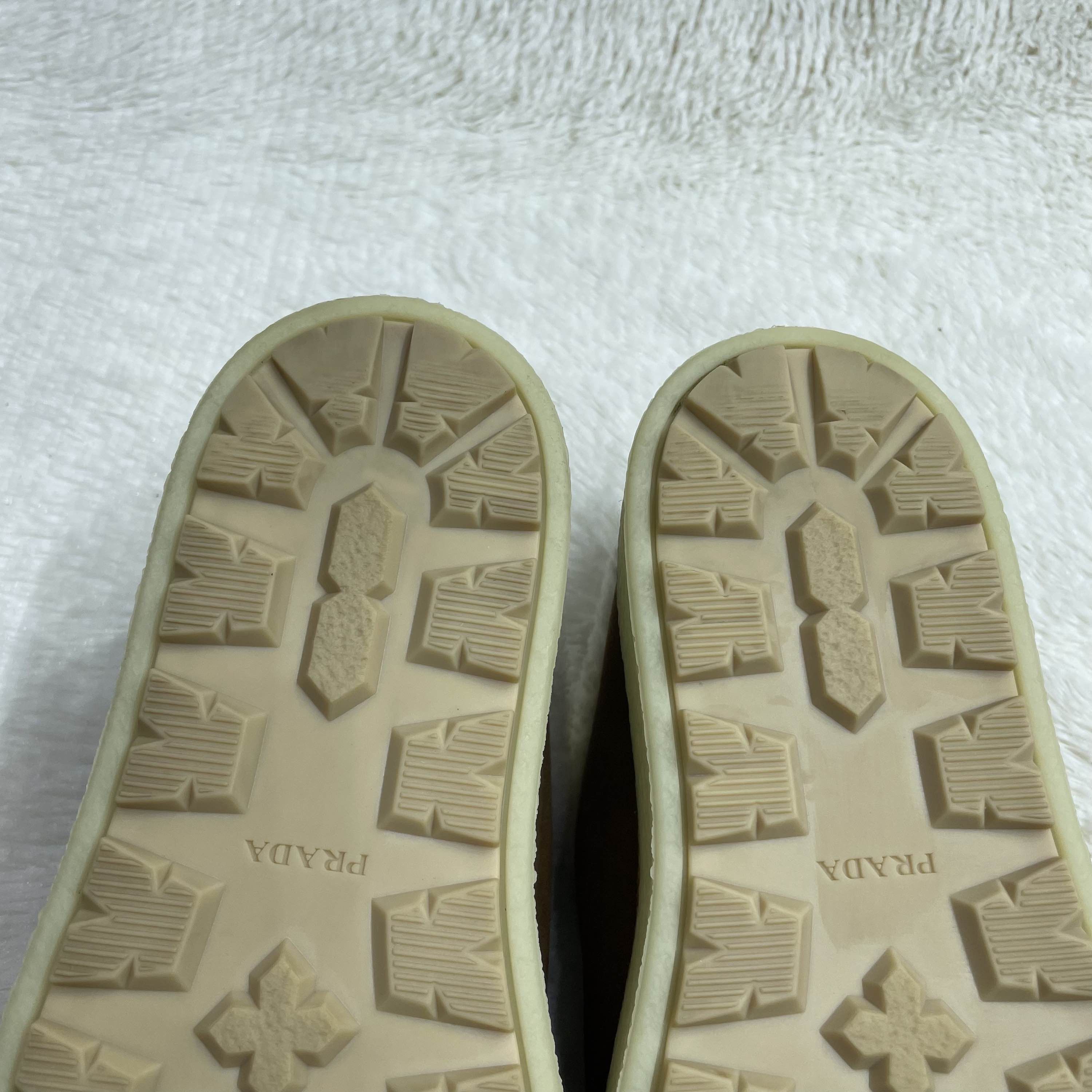 Prada Prada Suede Shearling Mules Size 38.5 Size US 8.5 / IT 38.5 - 11 Thumbnail