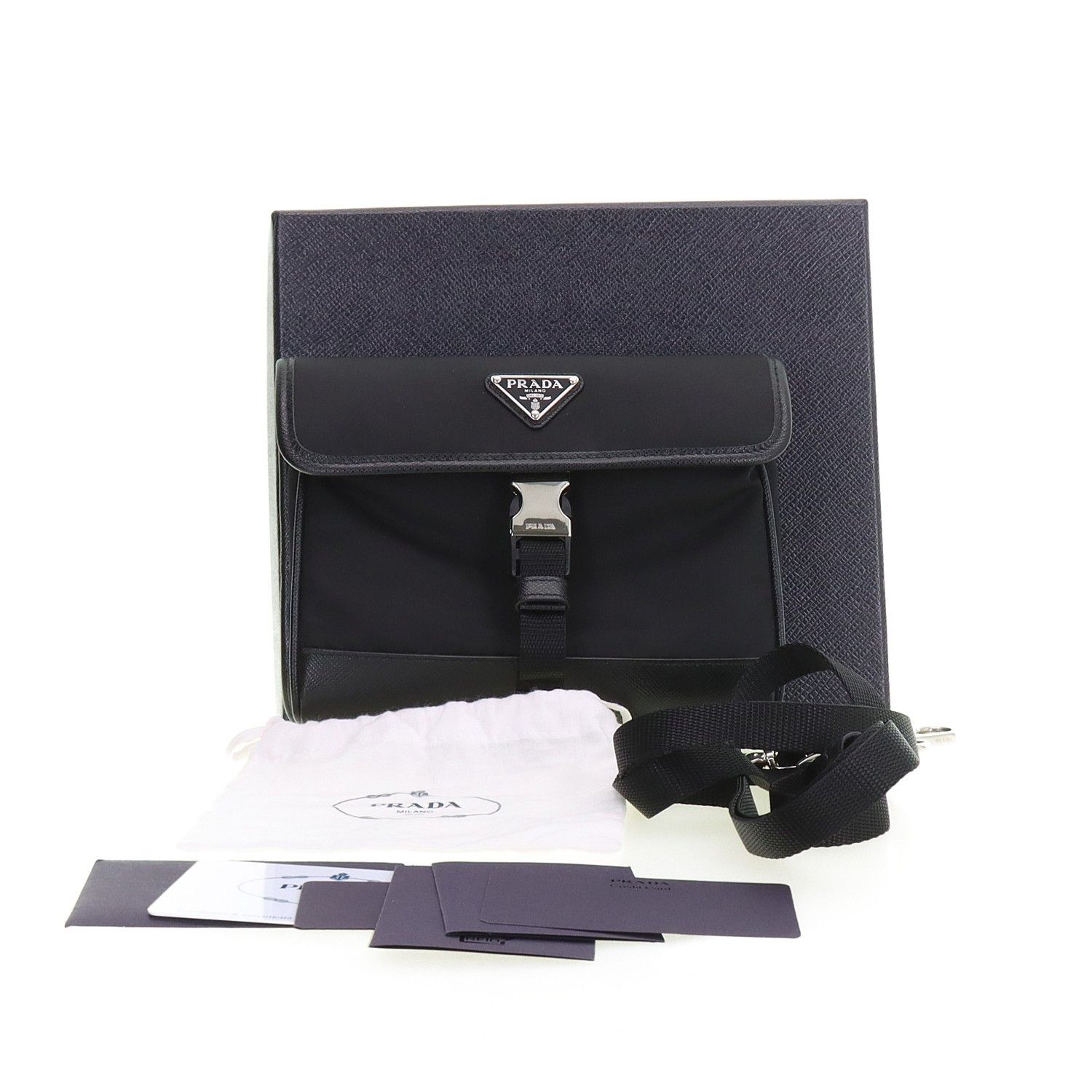 Prada Prada Re-Nylon Saffiano Crossbody Bag One Size Size ONE SIZE - 5 Thumbnail