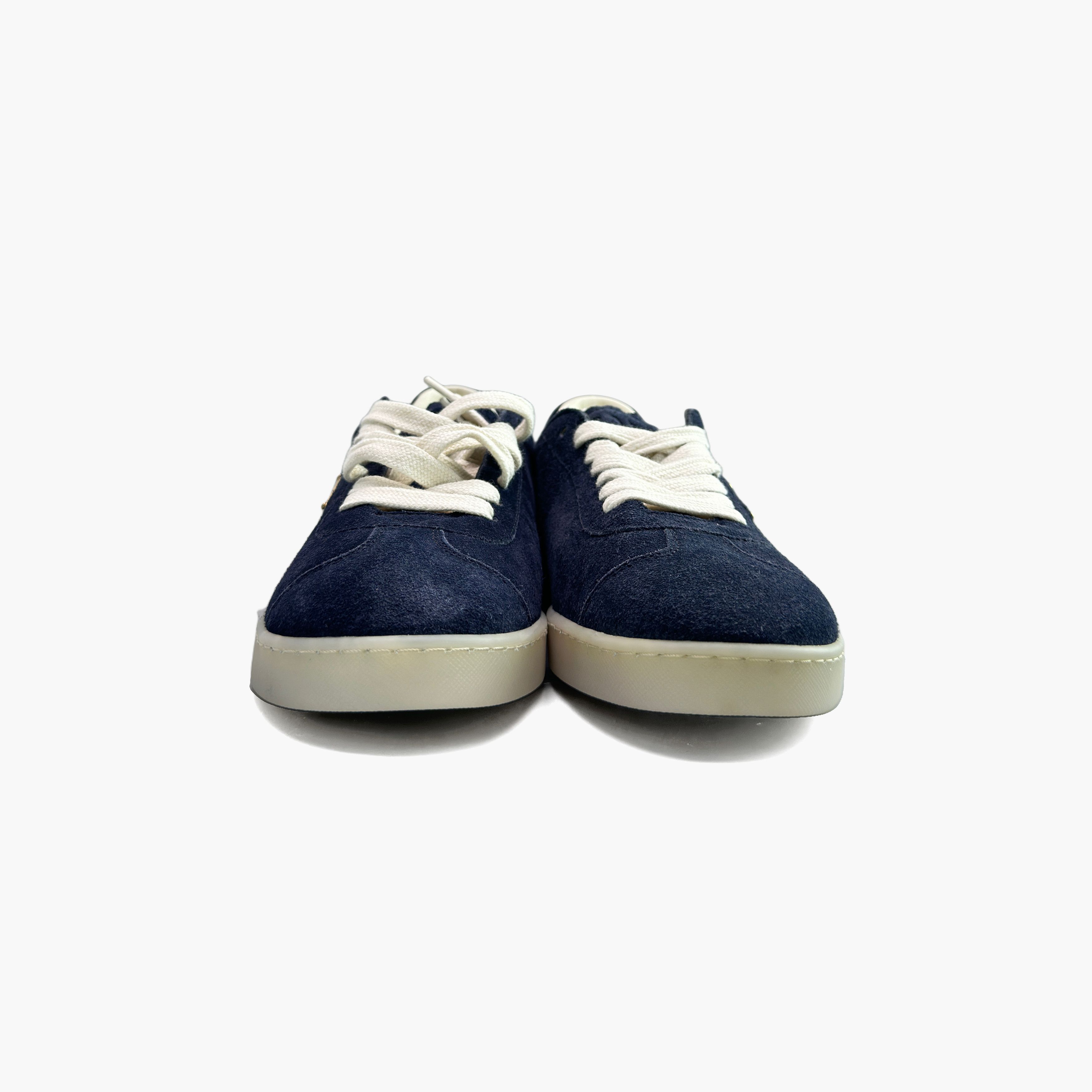 Prada Prada Blue Suede Sneakers Size 7.5 Size US 7.5 / EU 40-41 - 5 Thumbnail