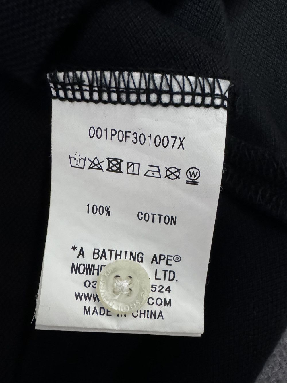 Bape A Bathing Ape Rhinestone Ape Head Polo Size S Size US S / EU 44-46 / 1 - 4 Thumbnail