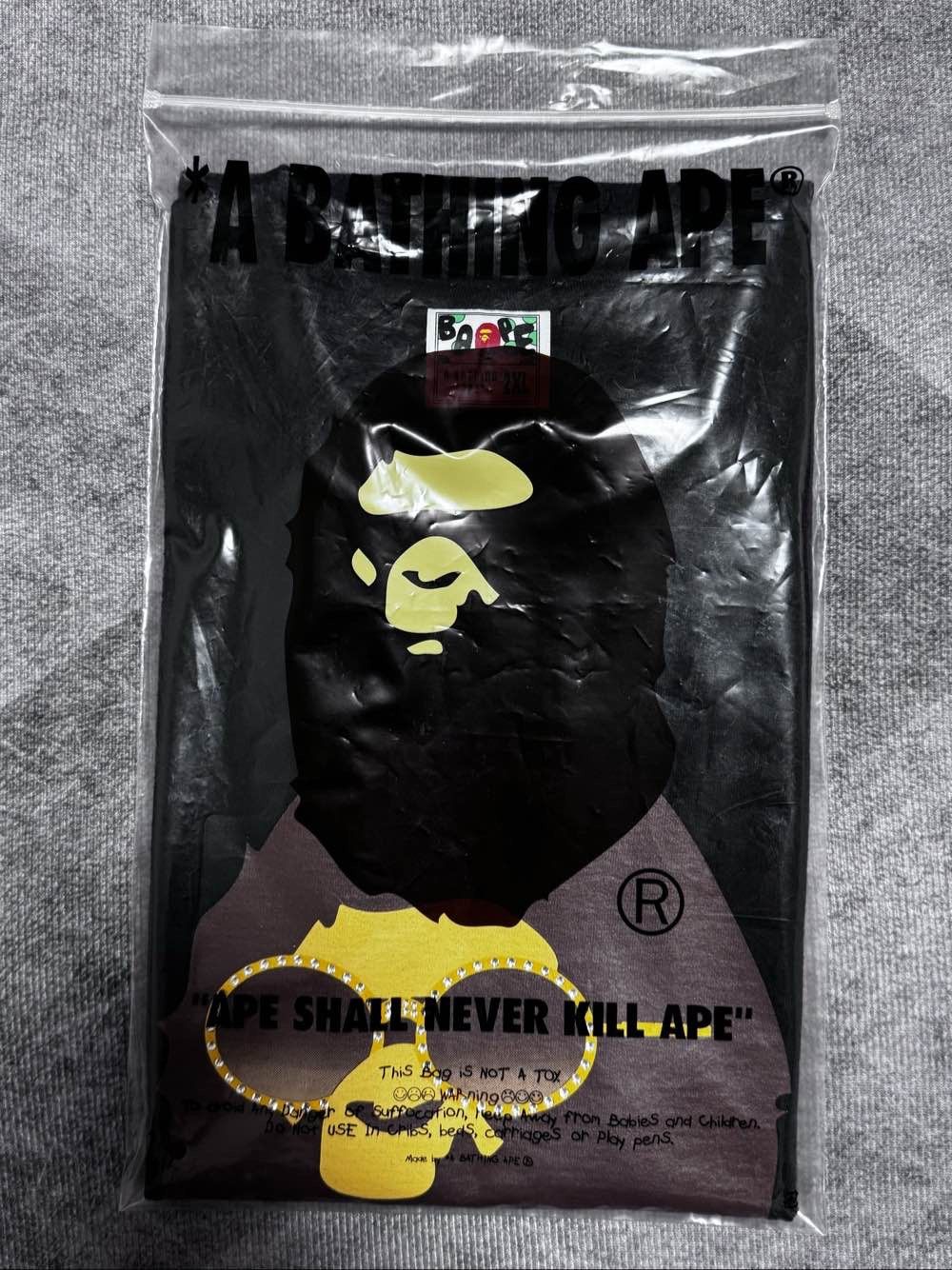 Bape A BATHING APE x Big Sean Rhinestone Ape T-Shirt Size XXL Size US XXL / EU 58 / 5 - 6 Thumbnail