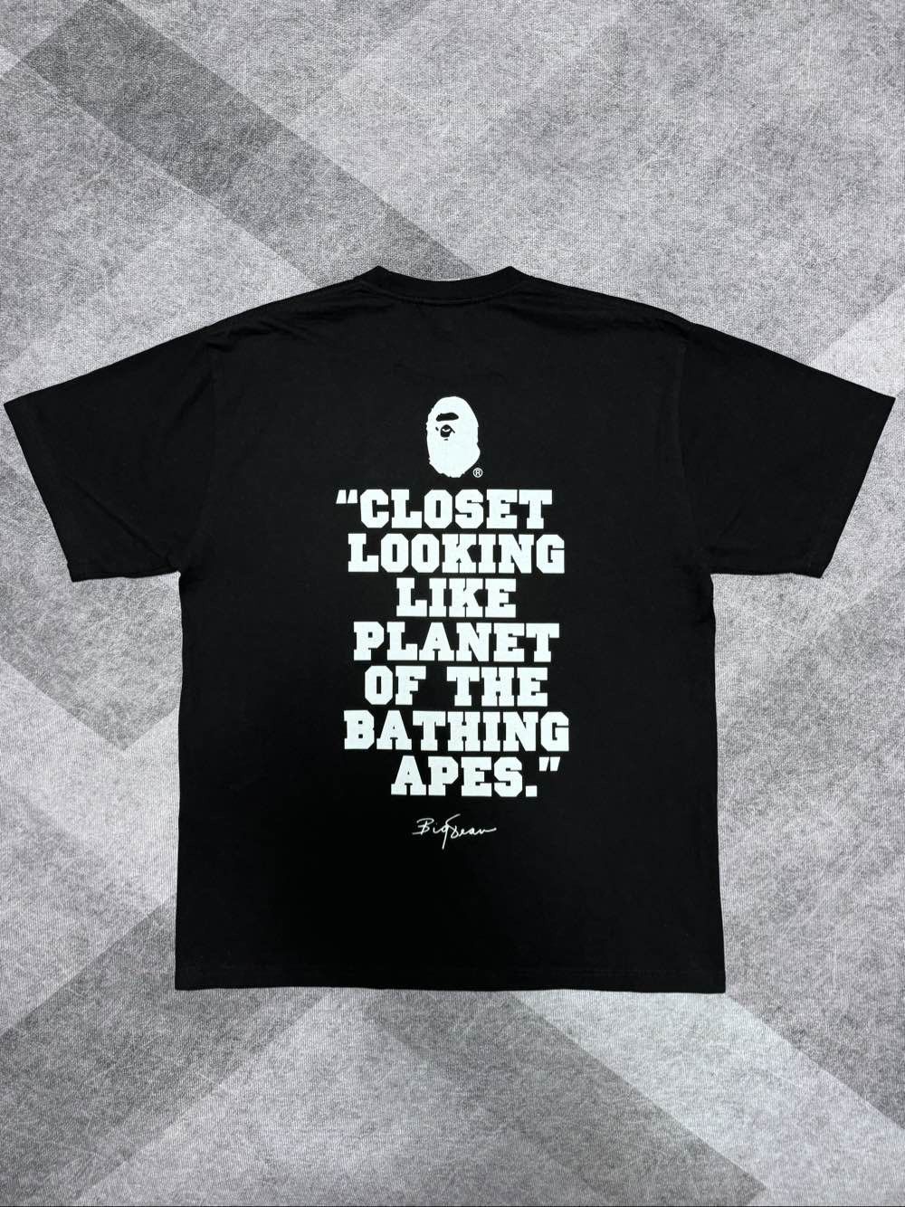 Bape A BATHING APE x Big Sean Rhinestone Ape T-Shirt Size XXL Size US XXL / EU 58 / 5 - 2 Thumbnail