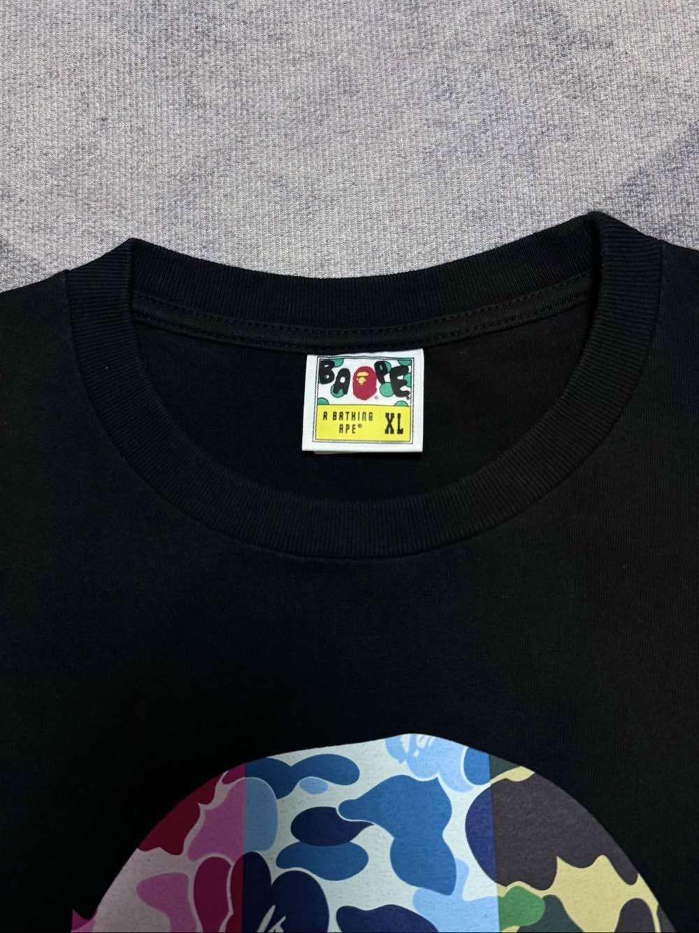 Bape A Bathing Ape Multi-Color Camo Logo T-Shirt Size XL Size US XL / EU 56 / 4 - 3 Thumbnail