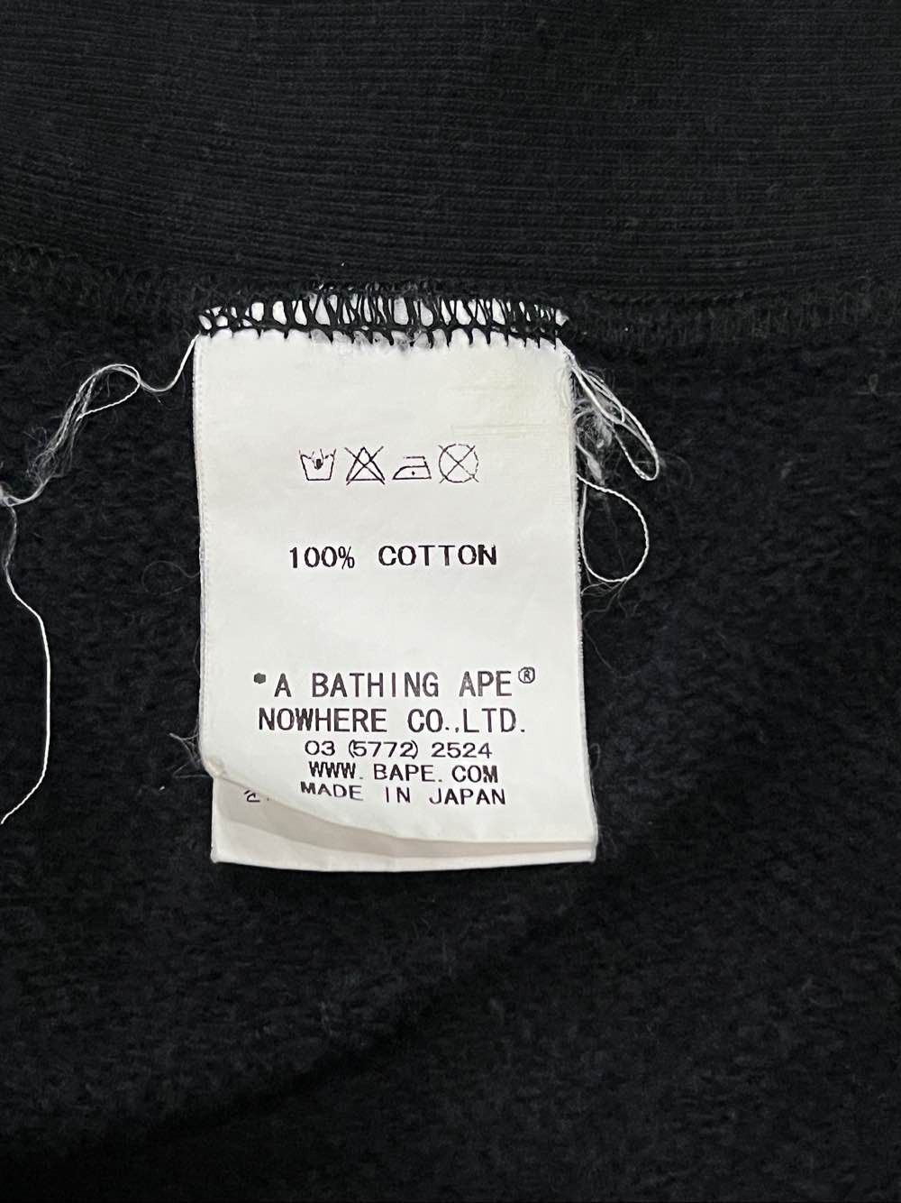 Bape A Bathing Ape Baby Milo Zip Hoodie Black Size M Size US M / EU 48-50 / 2 - 4 Thumbnail