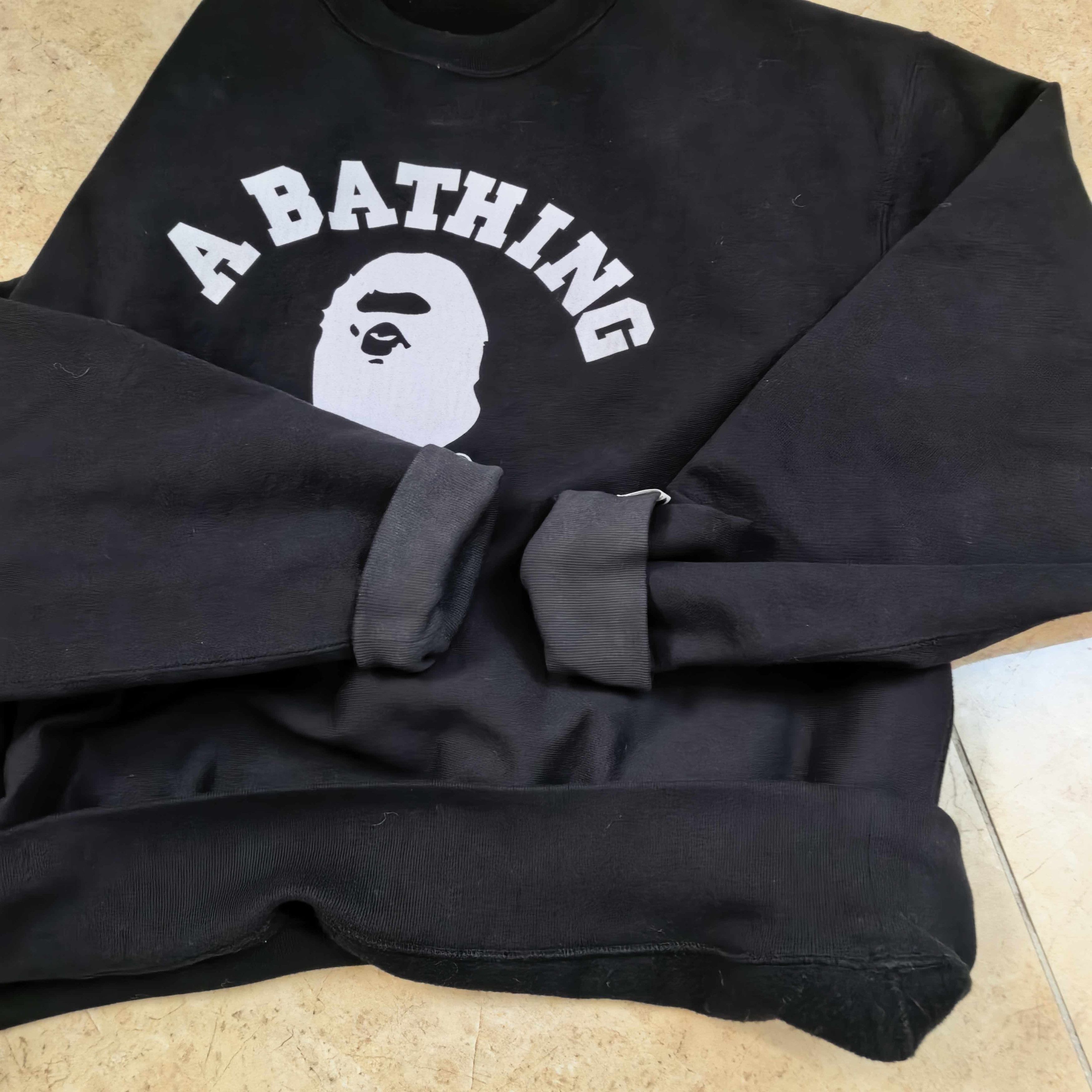 Bape A BATHING APE Logo Sweatshirt Size XL Size US XL / EU 56 / 4 - 6 Thumbnail