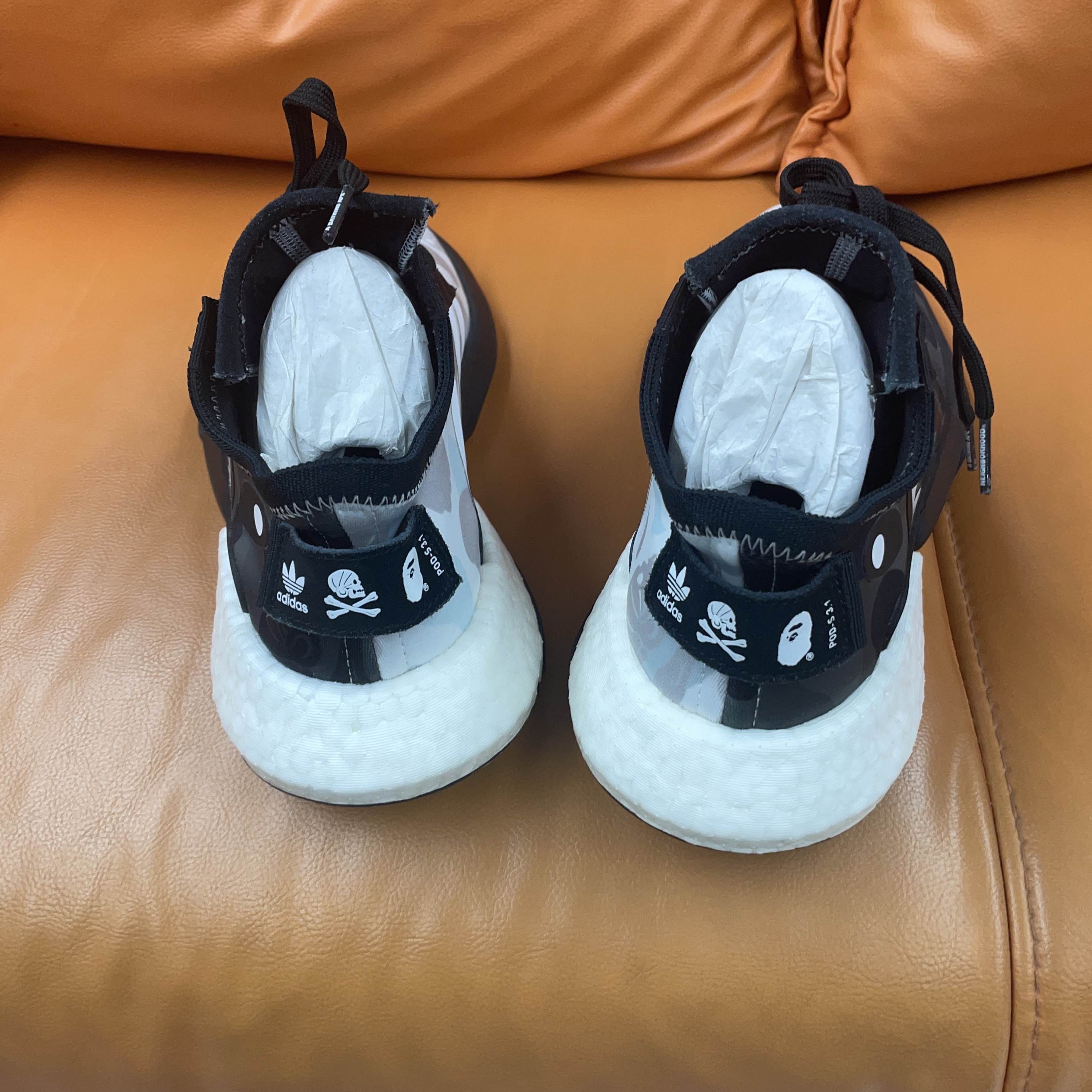 Adidas adidas x BAPE x NEIGHBORHOOD POD-S3.1 Camo Sneakers US 8 Size US 8 / EU 41 - 3 Thumbnail