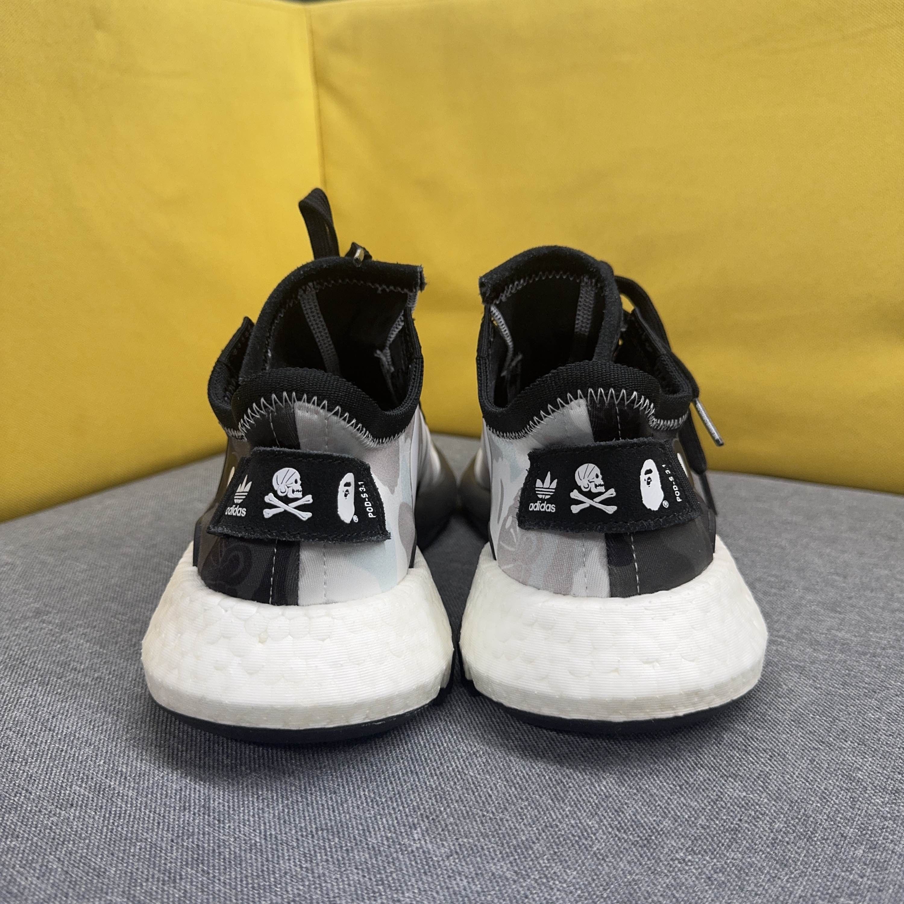 Bape × Neighborhood Adidas x Bape x Neighborhood POD-S3.1 Sneakers US 8 Size US 8 / EU 41 - 3 Thumbnail