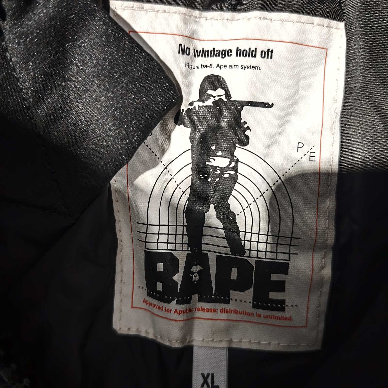 Bape A Bathing Ape Down Parka Black Size XL Size US XL / EU 56 / 4 - 3 Thumbnail