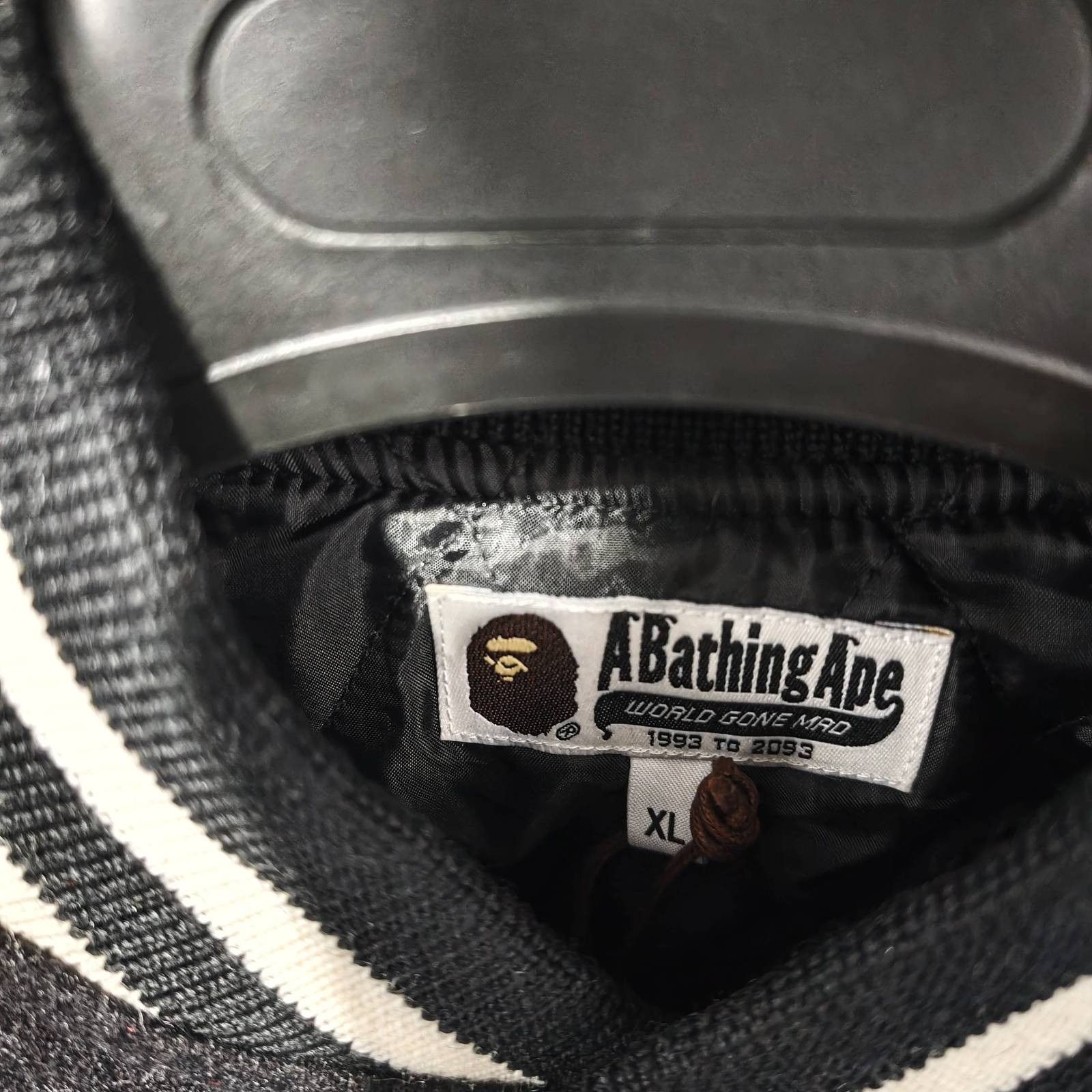 Bape A BATHING APE Shark Varsity Jacket Size XL Size US XL / EU 56 / 4 - 3 Thumbnail