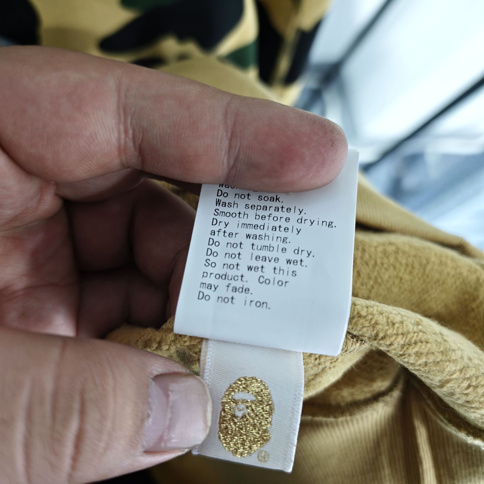 Bape A Bathing Ape Camo Crewneck Sweatshirt Size XXL Size US XXL / EU 58 / 5 - 7 Thumbnail