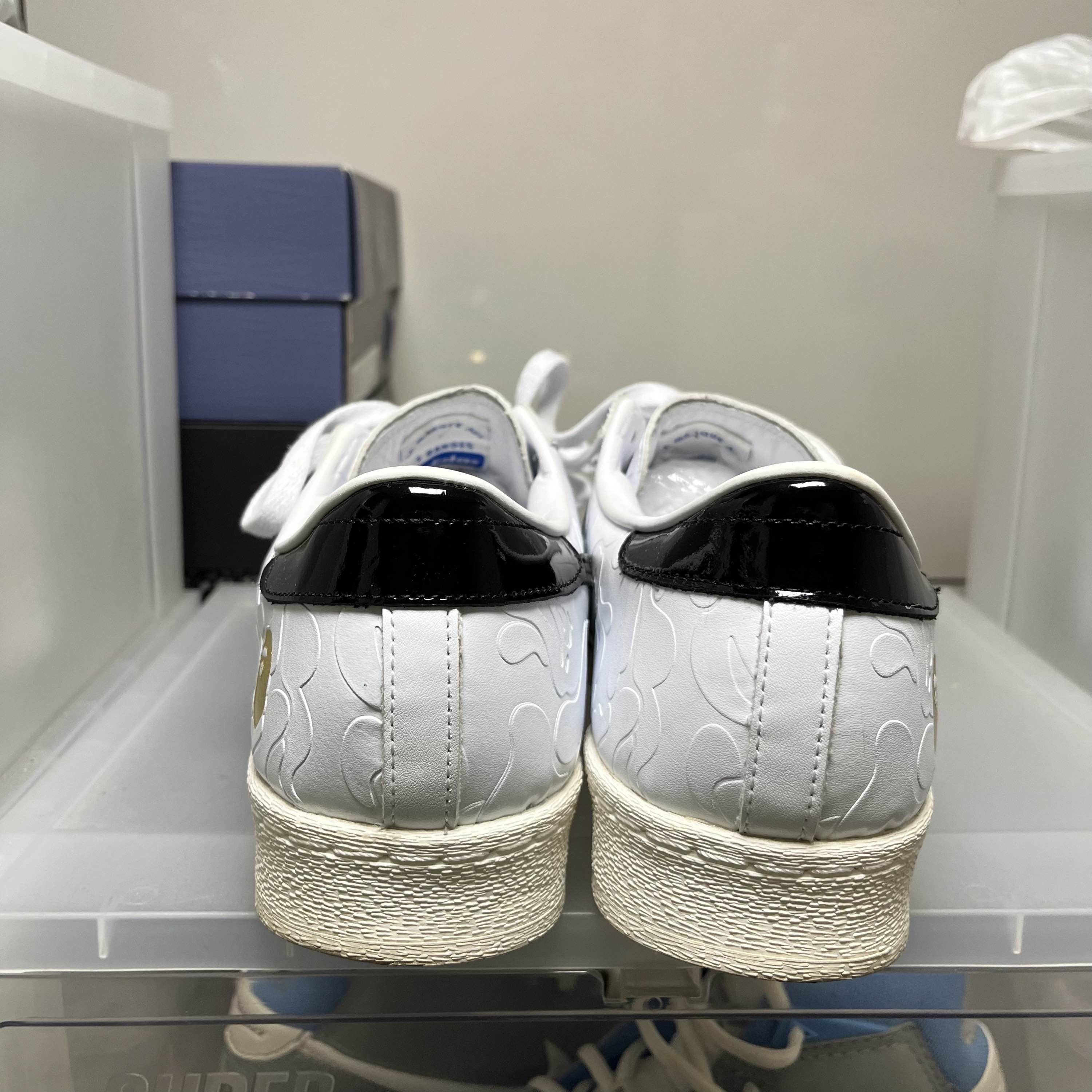 Bape BAPE x adidas Originals Superstar White Size 12.5 Size US 14 / EU 47 - 3 Thumbnail