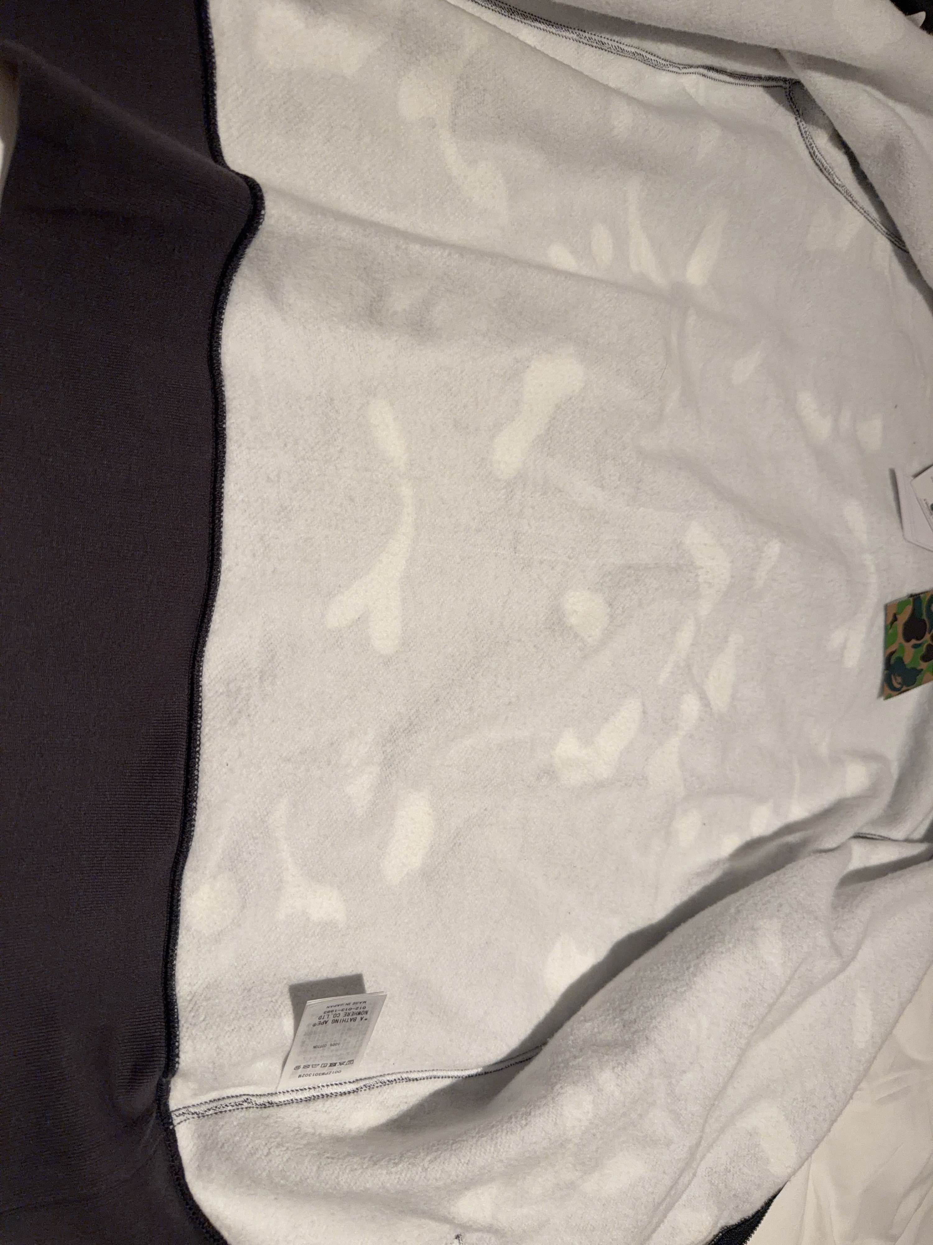 Bape A Bathing Ape Shark Camo Full Zip Hoodie Size L Size US L / EU 52-54 / 3 - 7 Thumbnail