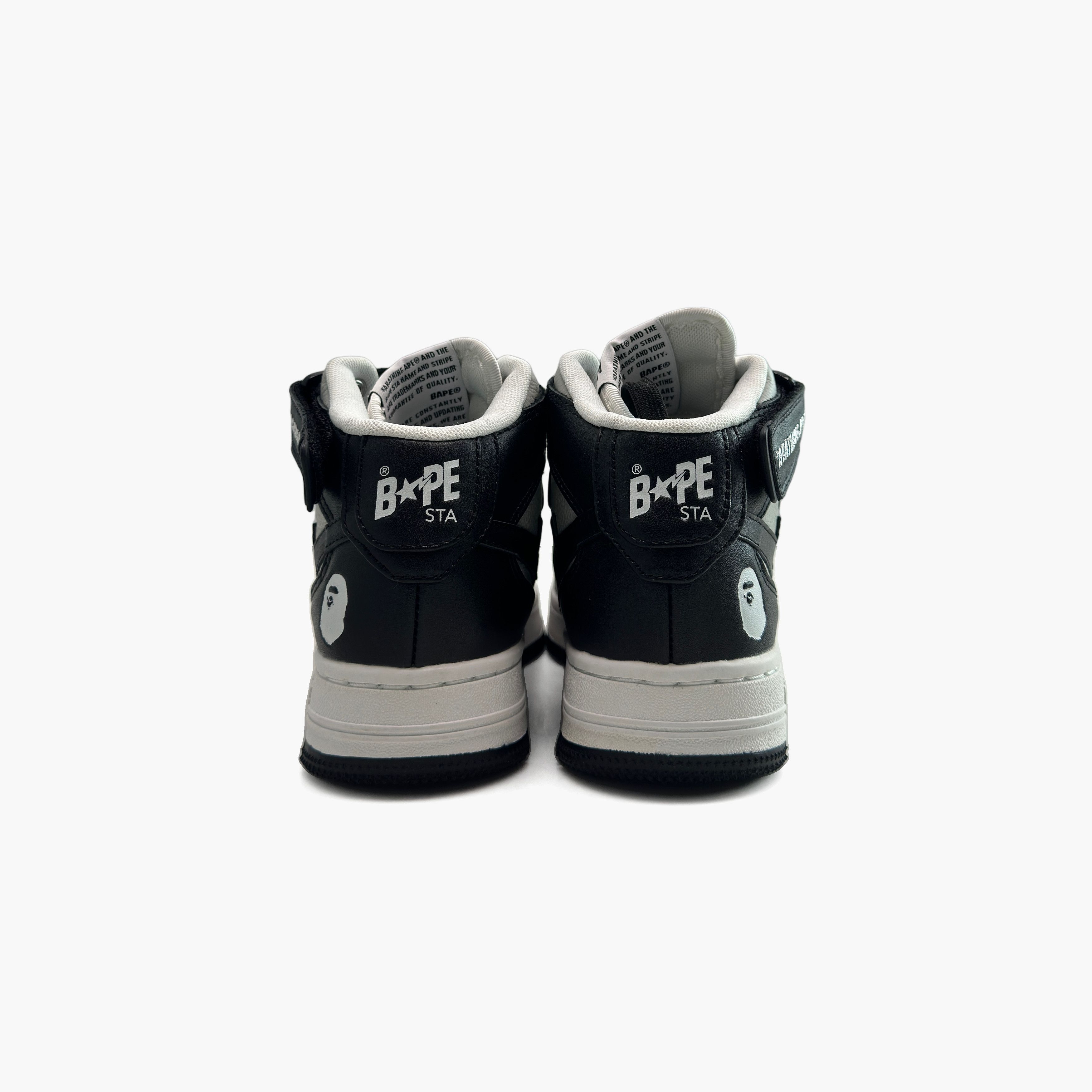 Bape A Bathing Ape Bape Sta Mid Black Sneakers US 6.5 Size US 6.5 / IT 36.5 - 6 Thumbnail