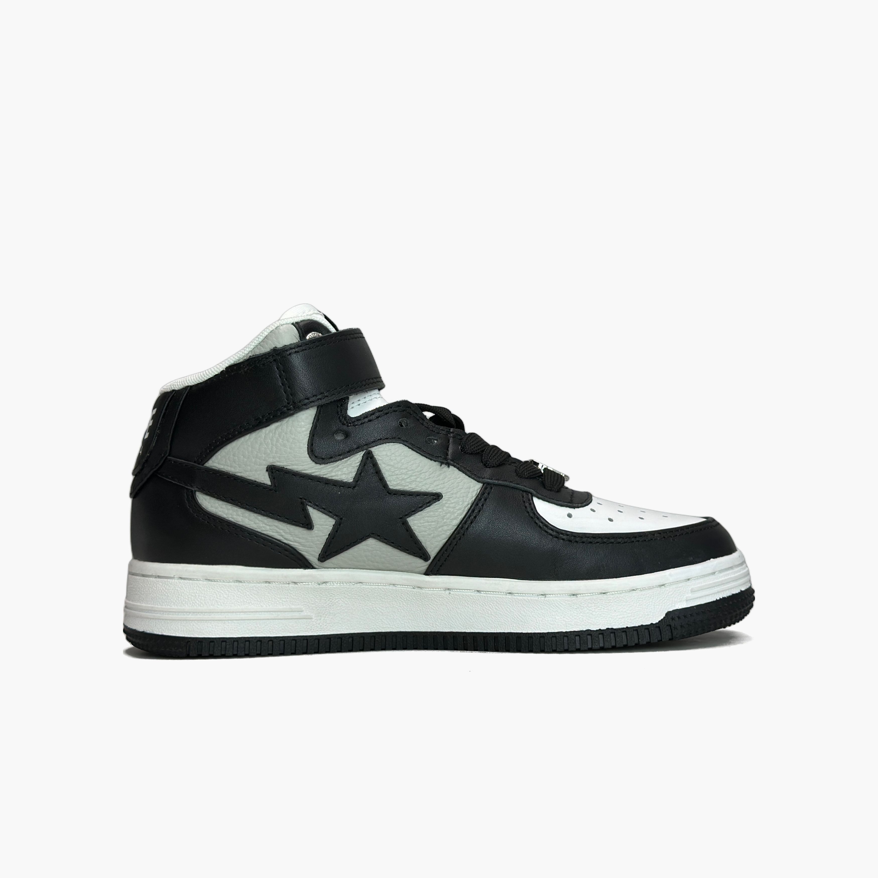 Bape A Bathing Ape Bape Sta Mid Black Sneakers US 6.5 Size US 6.5 / IT 36.5 - 2 Thumbnail