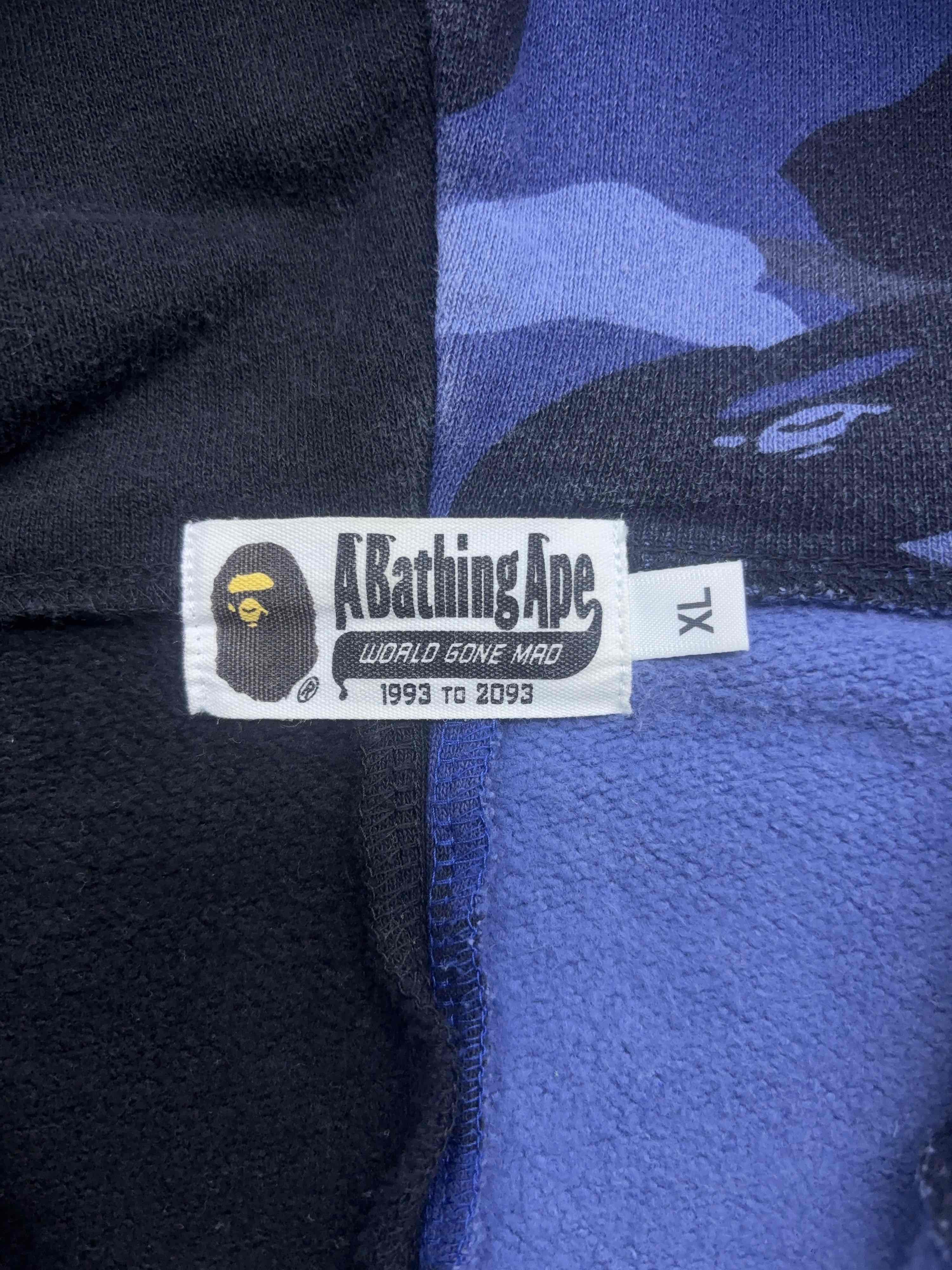 Bape A Bathing Ape x Batman Split Full Zip Hoodie Size XL Size US XL / EU 56 / 4 - 3 Thumbnail