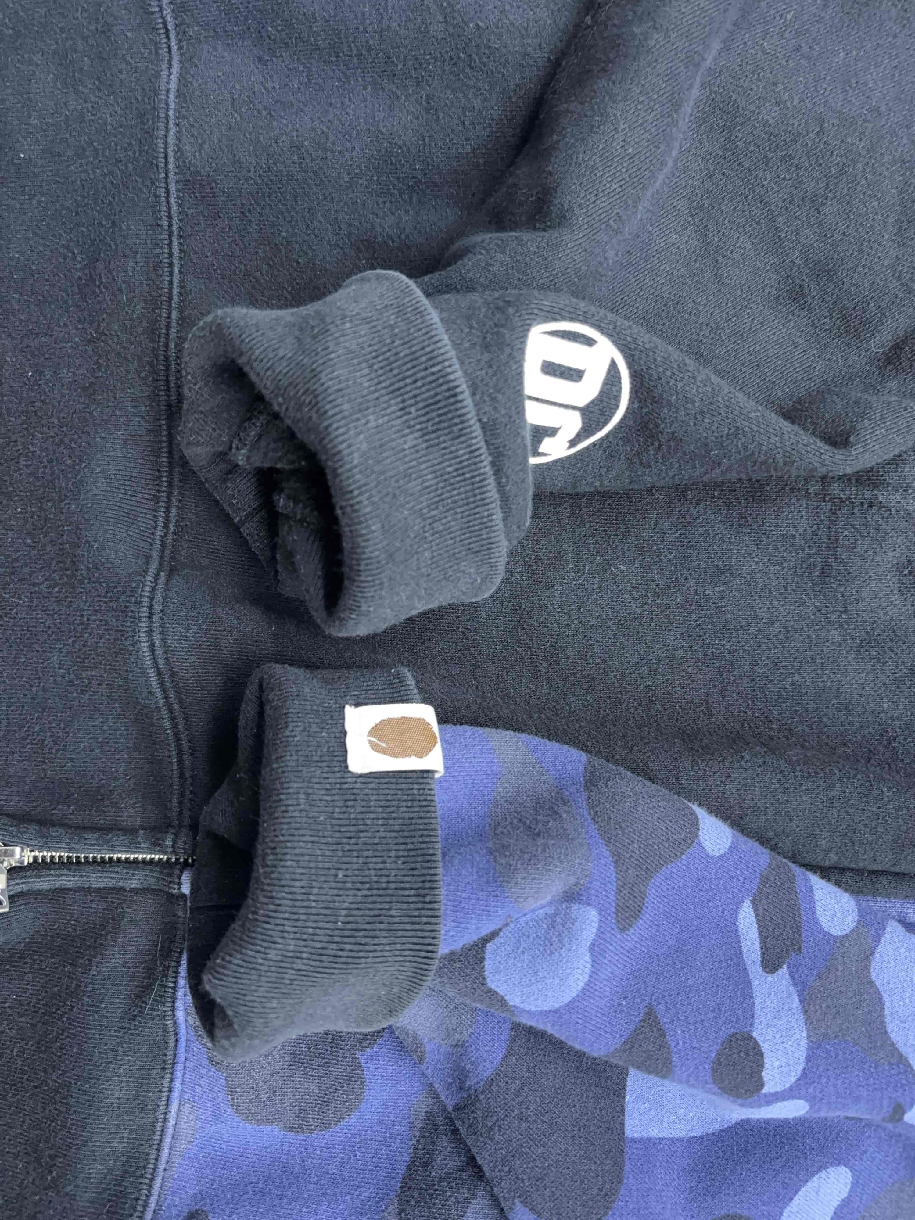 Bape A Bathing Ape x Batman Split Full Zip Hoodie Size XL Size US XL / EU 56 / 4 - 5 Thumbnail