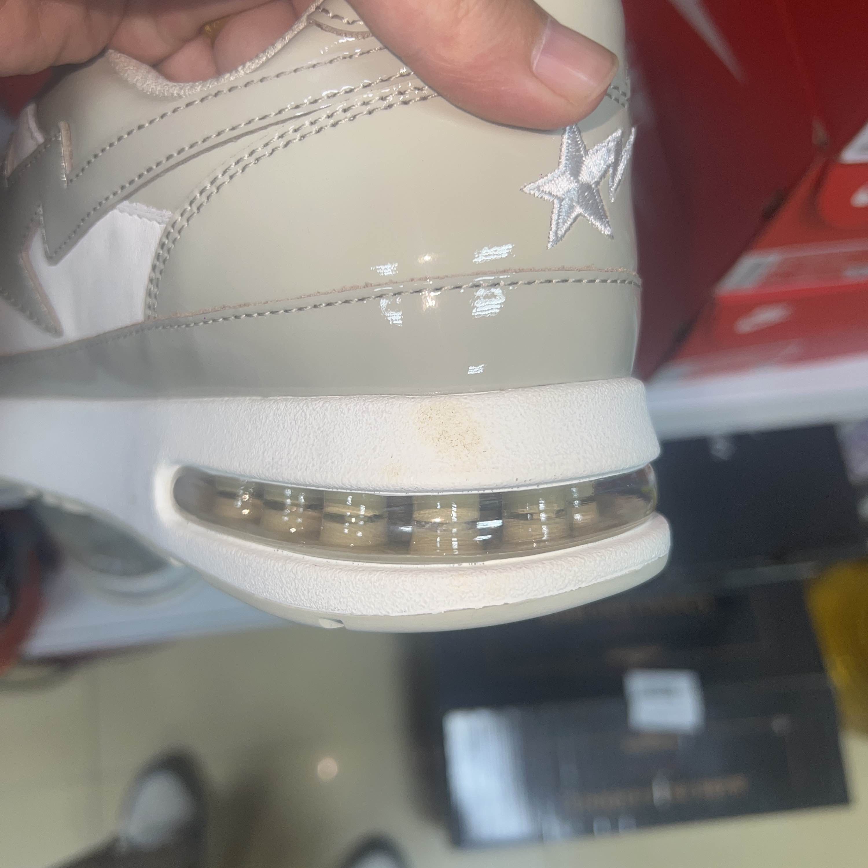 Bape A Bathing Ape Road Sta Beige Low-Top Sneakers Size 10 Size US 11 / EU 44 - 6 Thumbnail