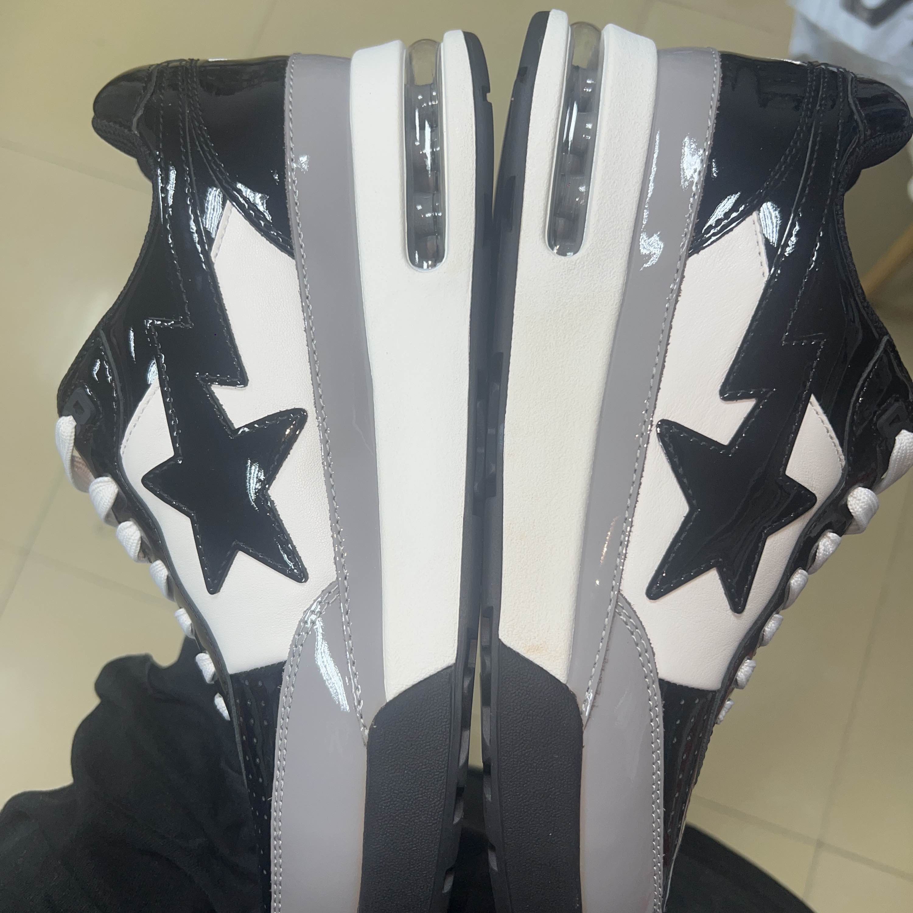 Bape A Bathing Ape Patent Low-Top Sneakers US 10 Size US 11 / EU 44 - 6 Thumbnail