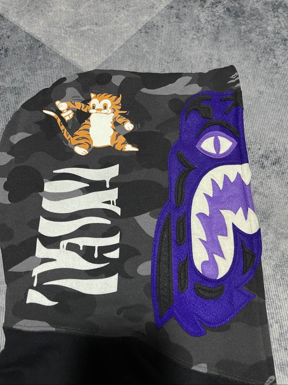 Bape A Bathing Ape Tiger Full Zip Hoodie Size L Size US L / EU 52-54 / 3 - 4 Thumbnail