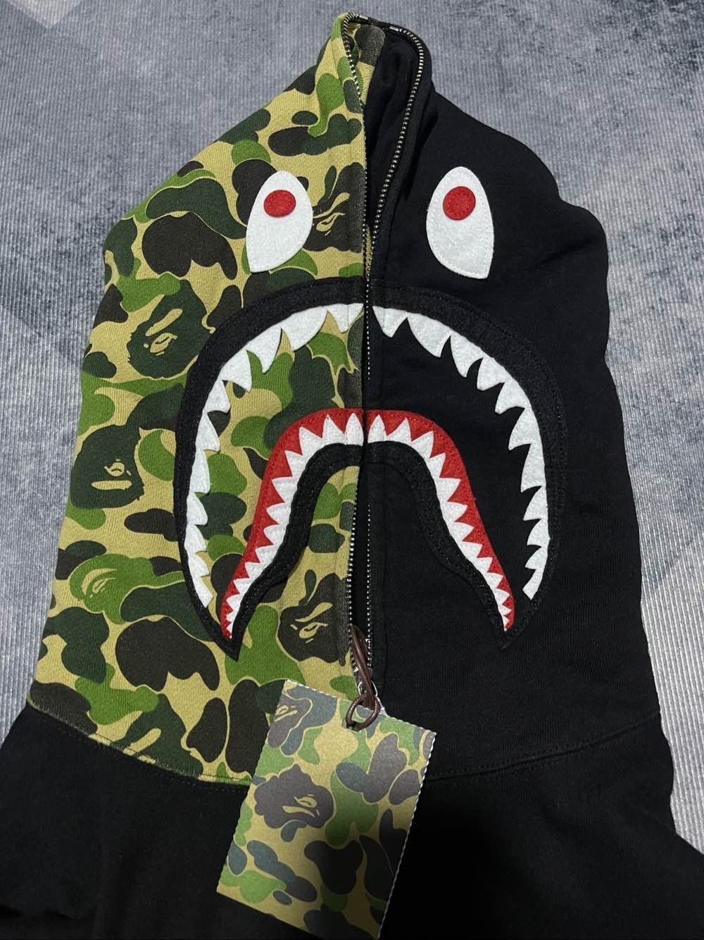 Bape A Bathing Ape x Liberty Walk Shark Zip Hoodie XL Size US XL / EU 56 / 4 - 4 Thumbnail