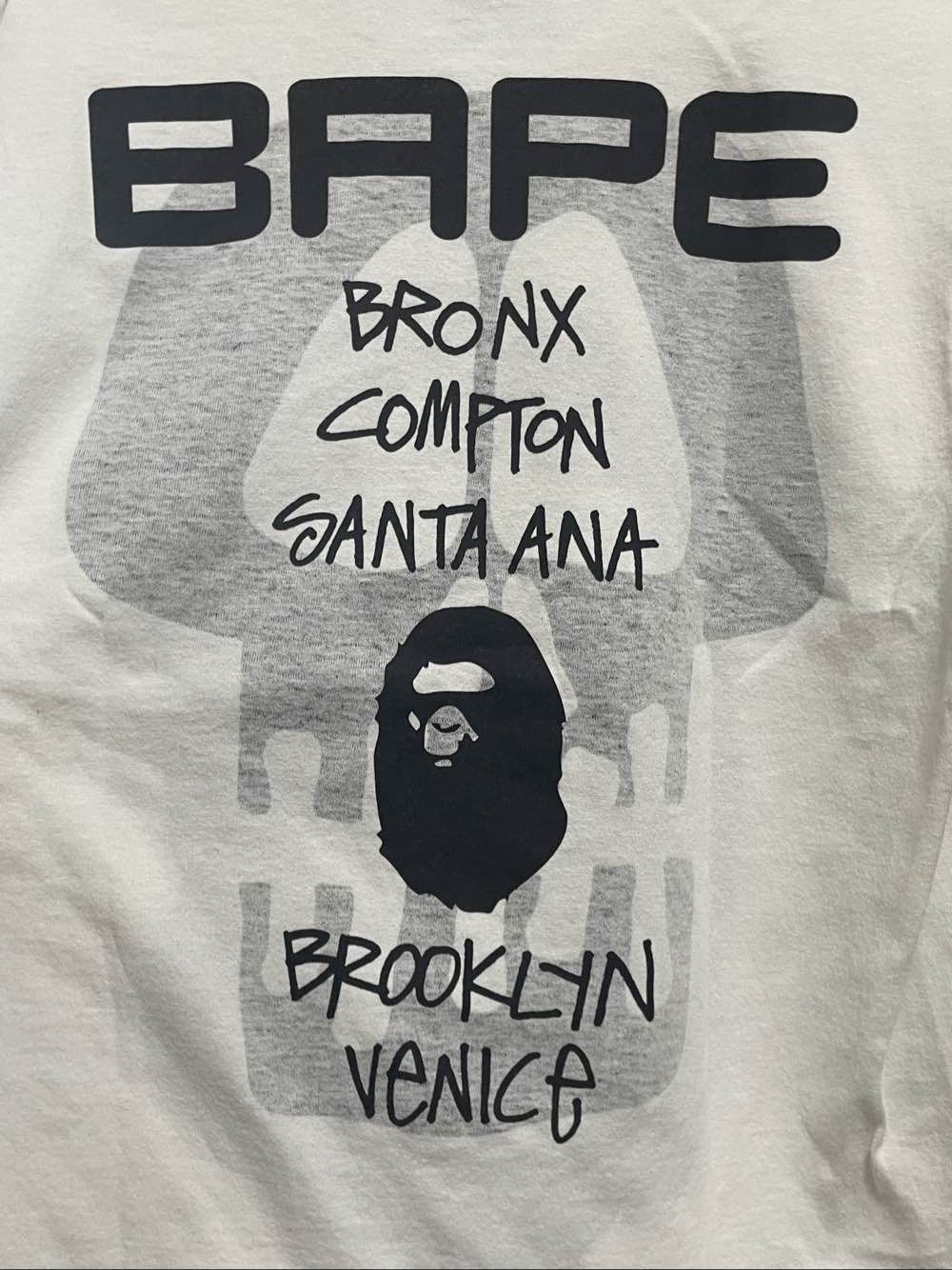 Bape A BATHING APE x Stussy World Tour T-Shirt Size S Size US S / EU 44-46 / 1 - 10 Thumbnail