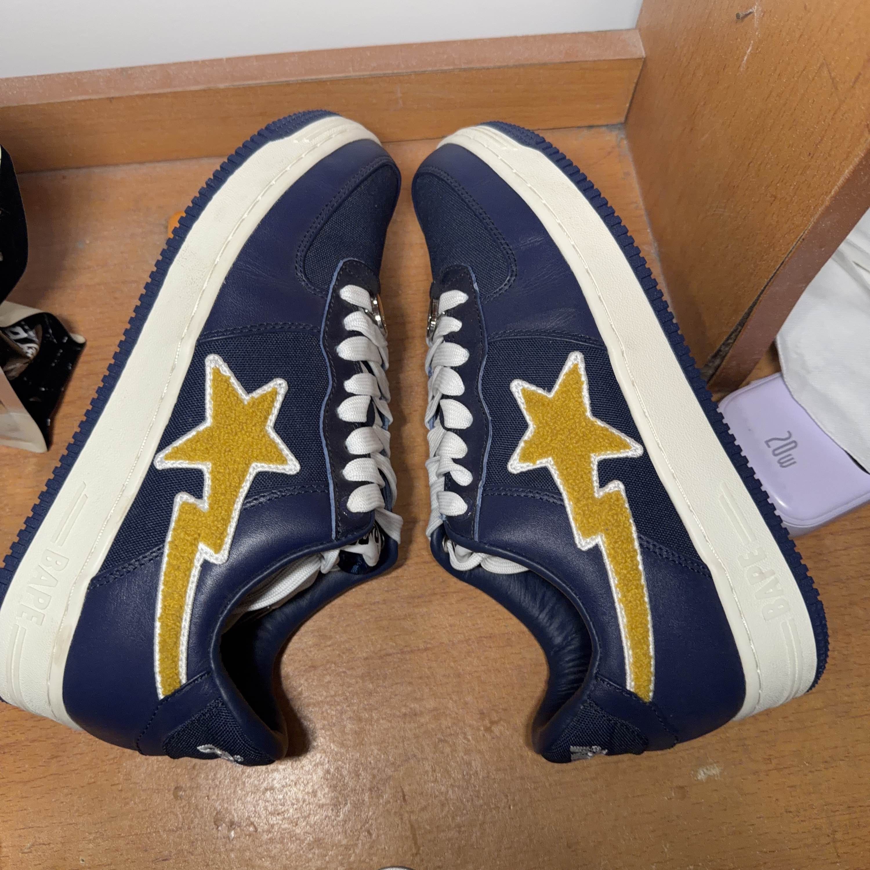 Bape A Bathing Ape x Stadium Goods Bapesta Low Sneakers US 9.5 Size US 10 / EU 43 - 8 Thumbnail