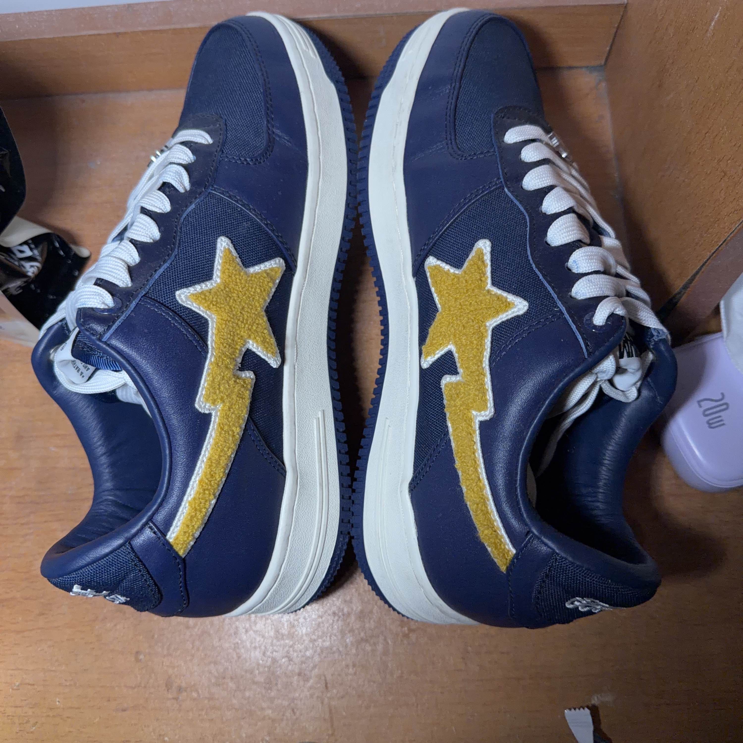 Bape A Bathing Ape x Stadium Goods Bapesta Low Sneakers US 9.5 Size US 10 / EU 43 - 9 Thumbnail