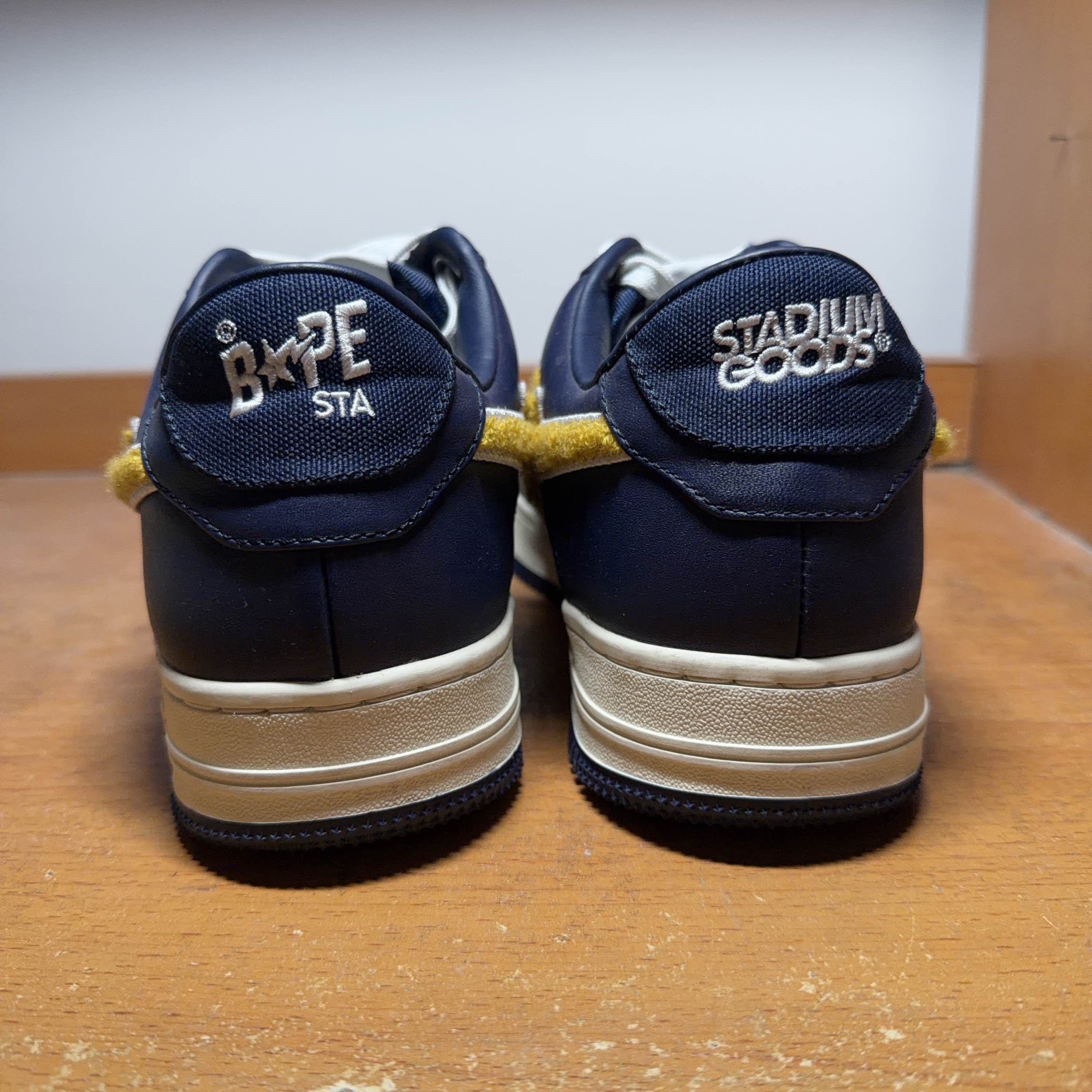 Bape A Bathing Ape x Stadium Goods Bapesta Low Sneakers US 9.5 Size US 10 / EU 43 - 3 Thumbnail