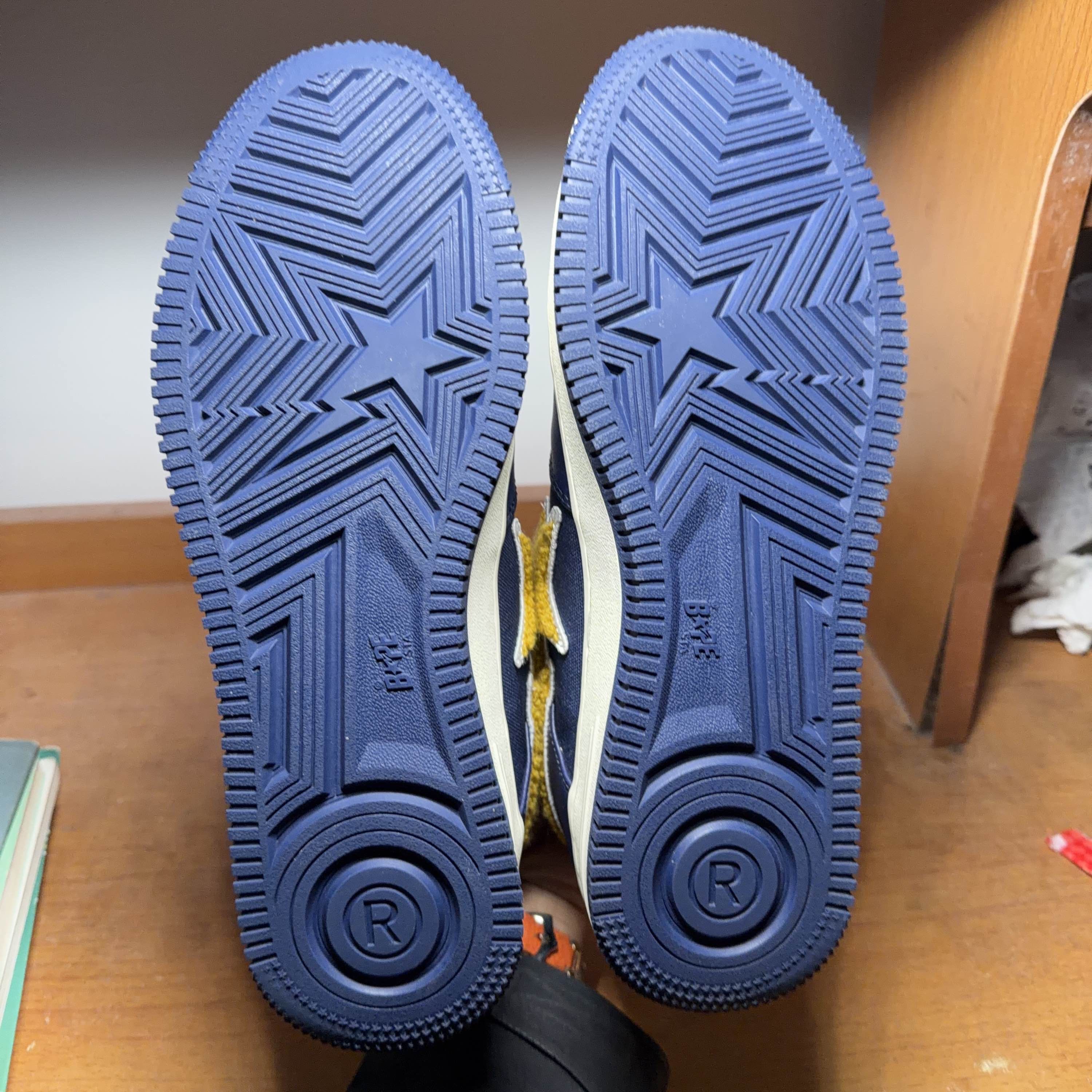 Bape A Bathing Ape x Stadium Goods Bapesta Low Sneakers US 9.5 Size US 10 / EU 43 - 4 Thumbnail