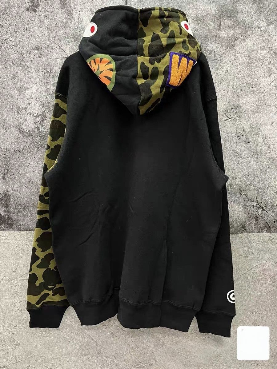 Bape A Bathing Ape Shark Camo Full Zip Hoodie Size L Size US L / EU 52-54 / 3 - 2 Thumbnail