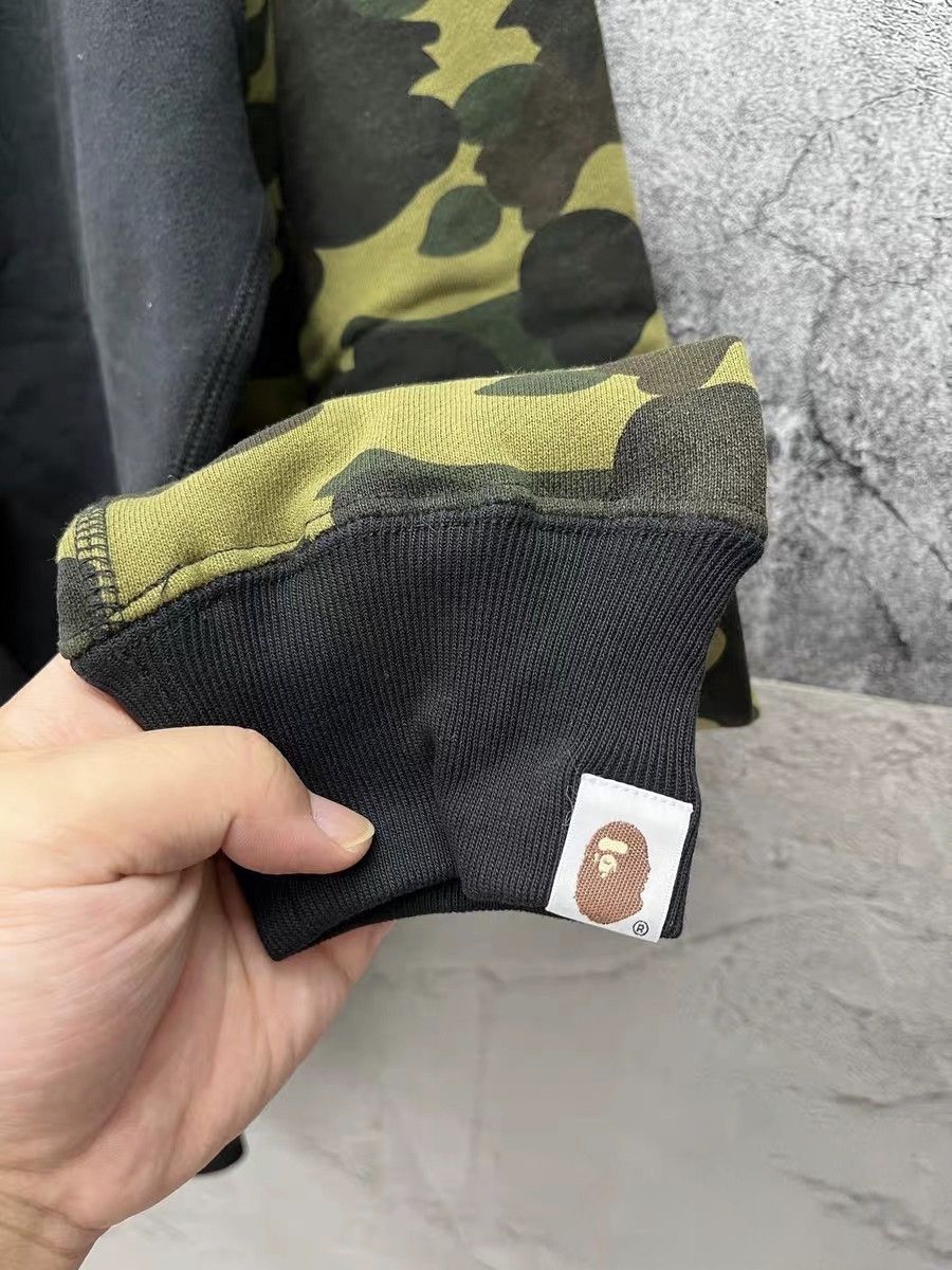 Bape A Bathing Ape Shark Camo Full Zip Hoodie Size L Size US L / EU 52-54 / 3 - 5 Thumbnail