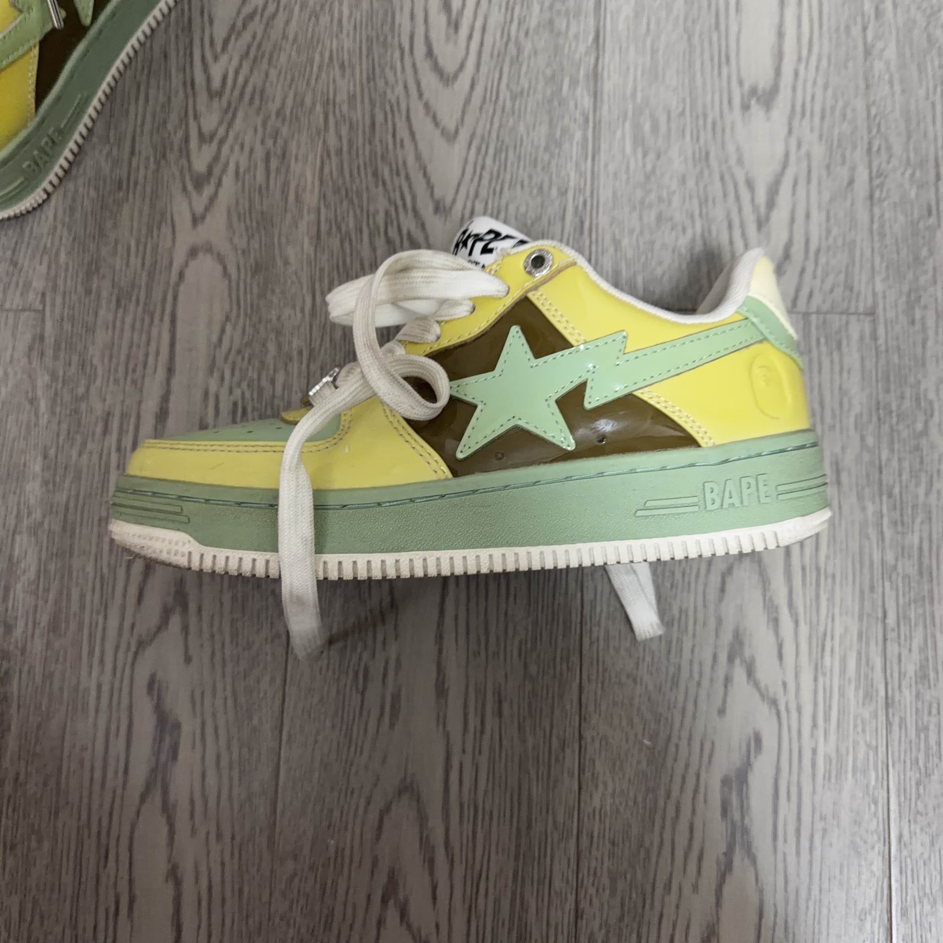Bape A Bathing Ape Bape STA Patent Sneakers Size US 4 Size US 4 / IT 34 - 6 Thumbnail