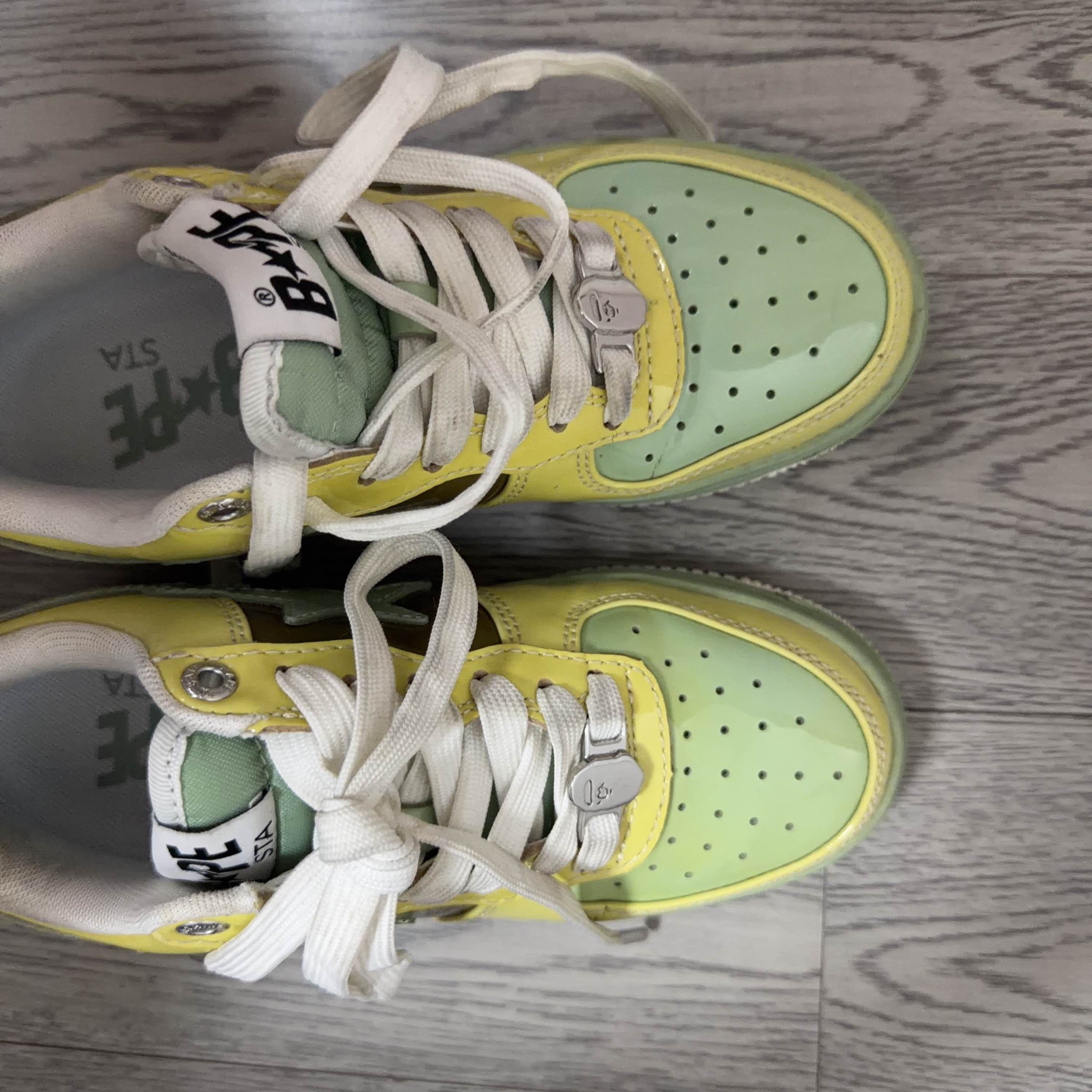 Bape A Bathing Ape Bape STA Patent Sneakers Size US 4 Size US 4 / IT 34 - 8 Thumbnail