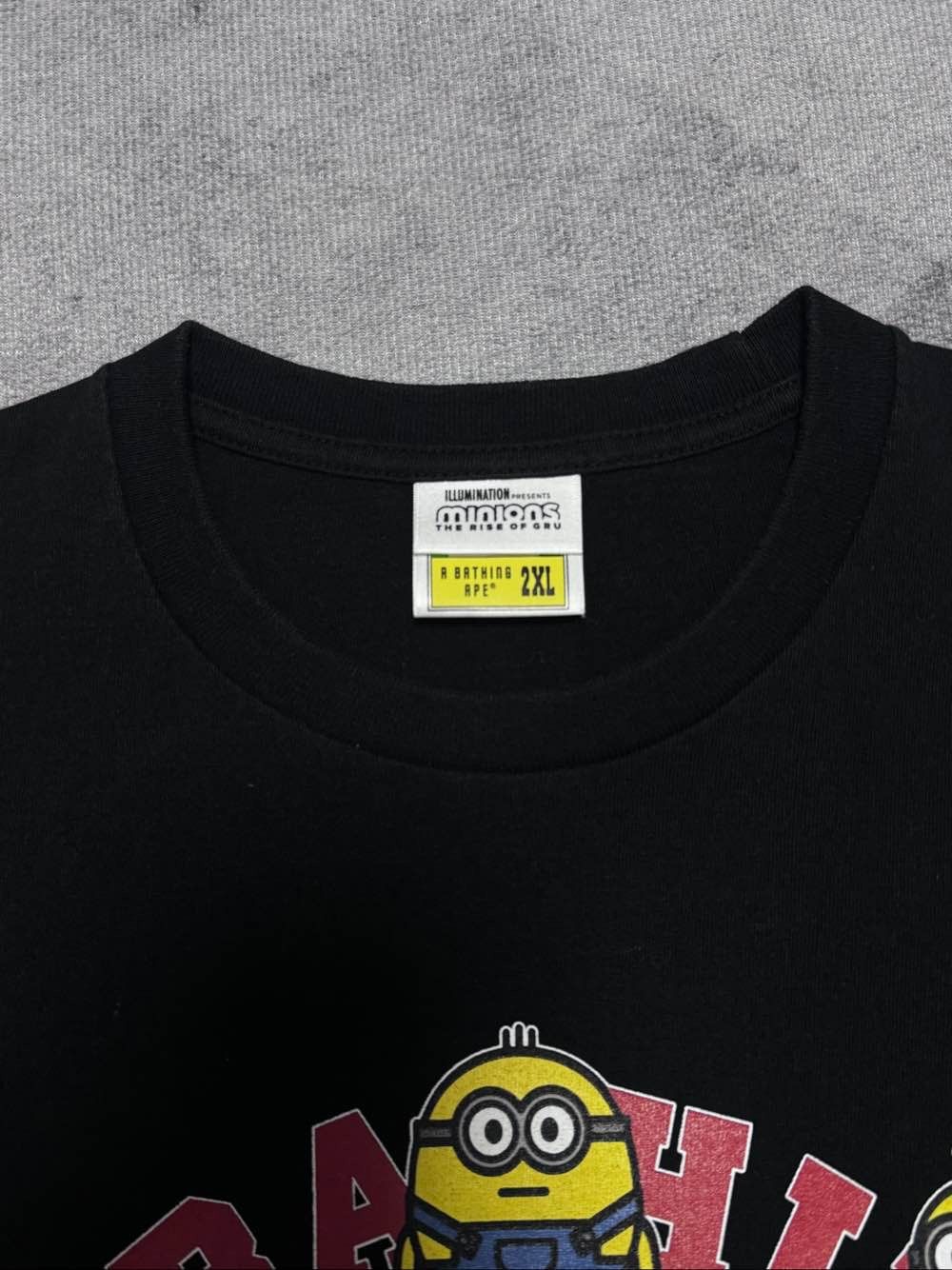 Bape A Bathing Ape x Minions Graphic T-Shirt Size XXL Size US XXL / EU 58 / 5 - 3 Thumbnail