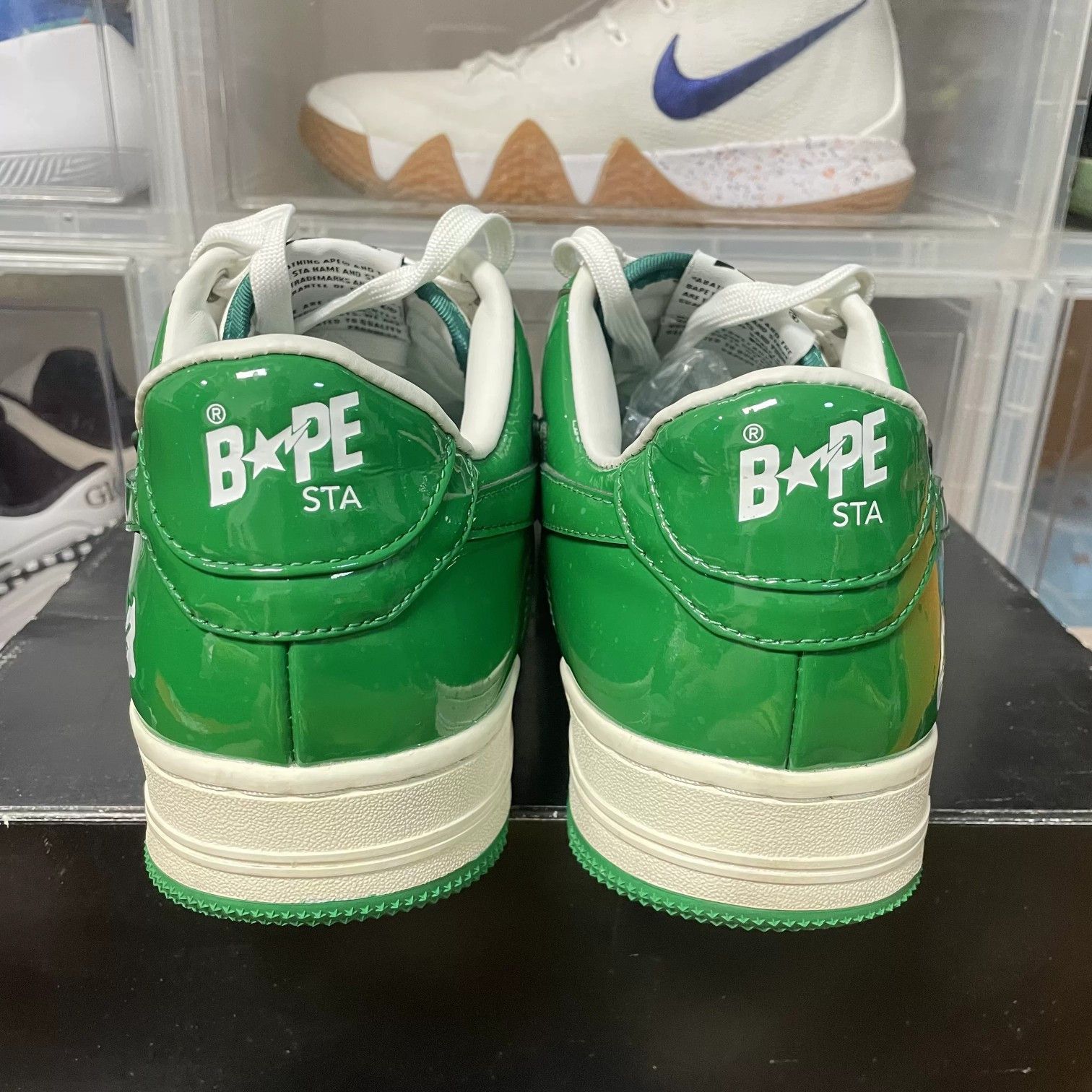 Bape A Bathing Ape Patent Leather Bape Sta Sneakers US 10 Size US 11 / EU 44 - 3 Thumbnail