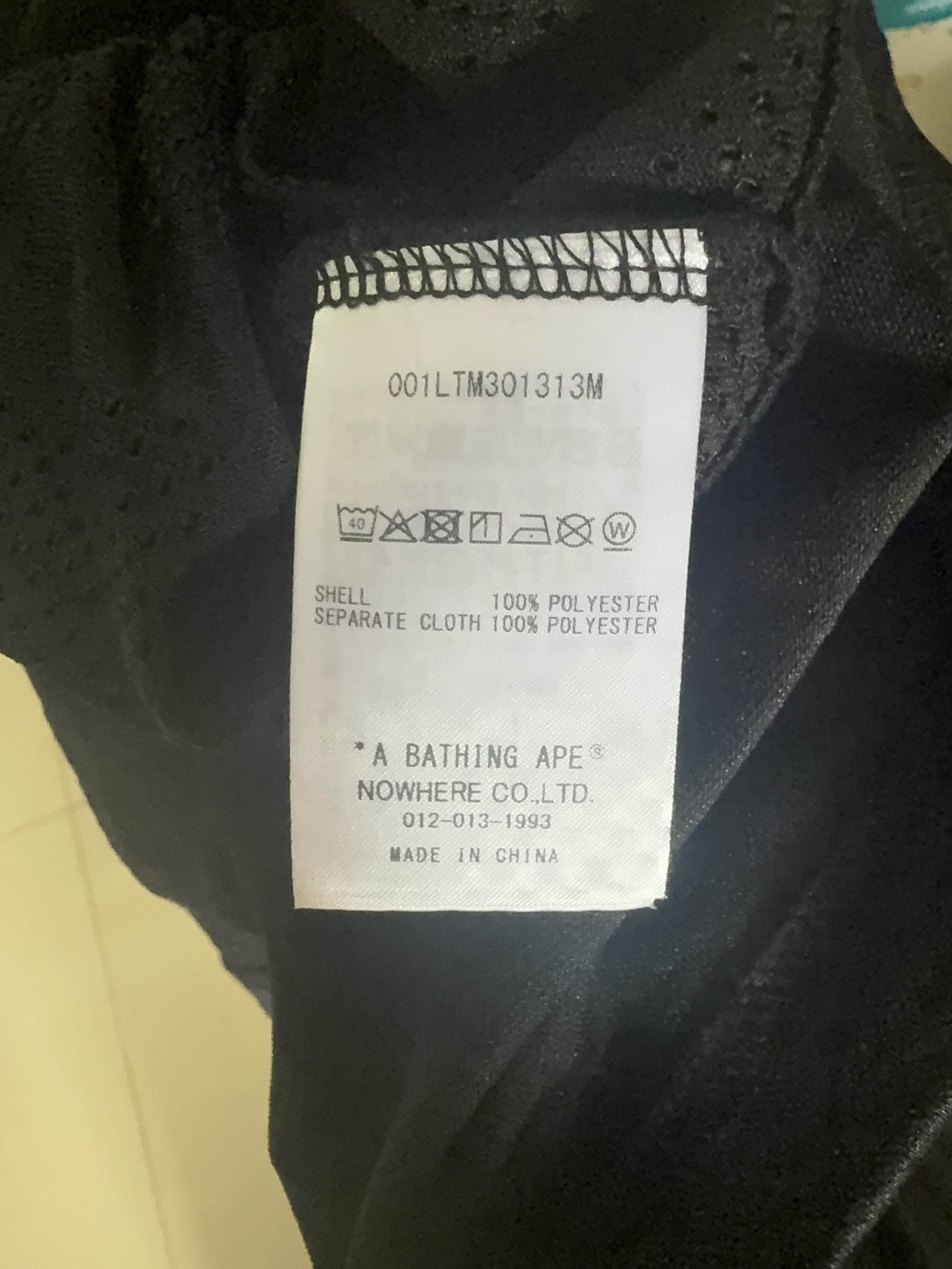 Bape A Bathing Ape Graphic Football Jersey Size M Size US M / EU 48-50 / 2 - 4 Thumbnail