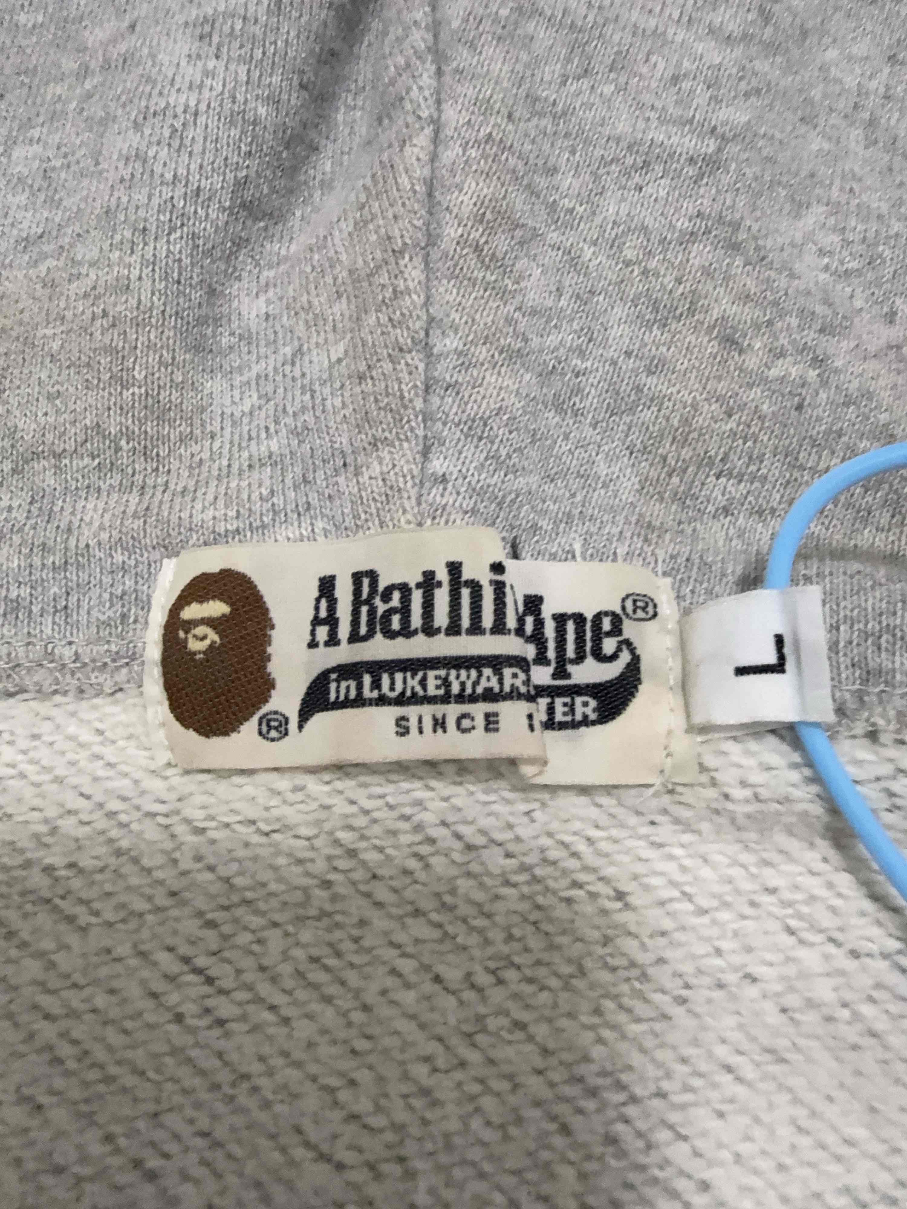 Bape A Bathing Ape Shark Full Zip Hoodie Size L Size US L / EU 52-54 / 3 - 3 Thumbnail