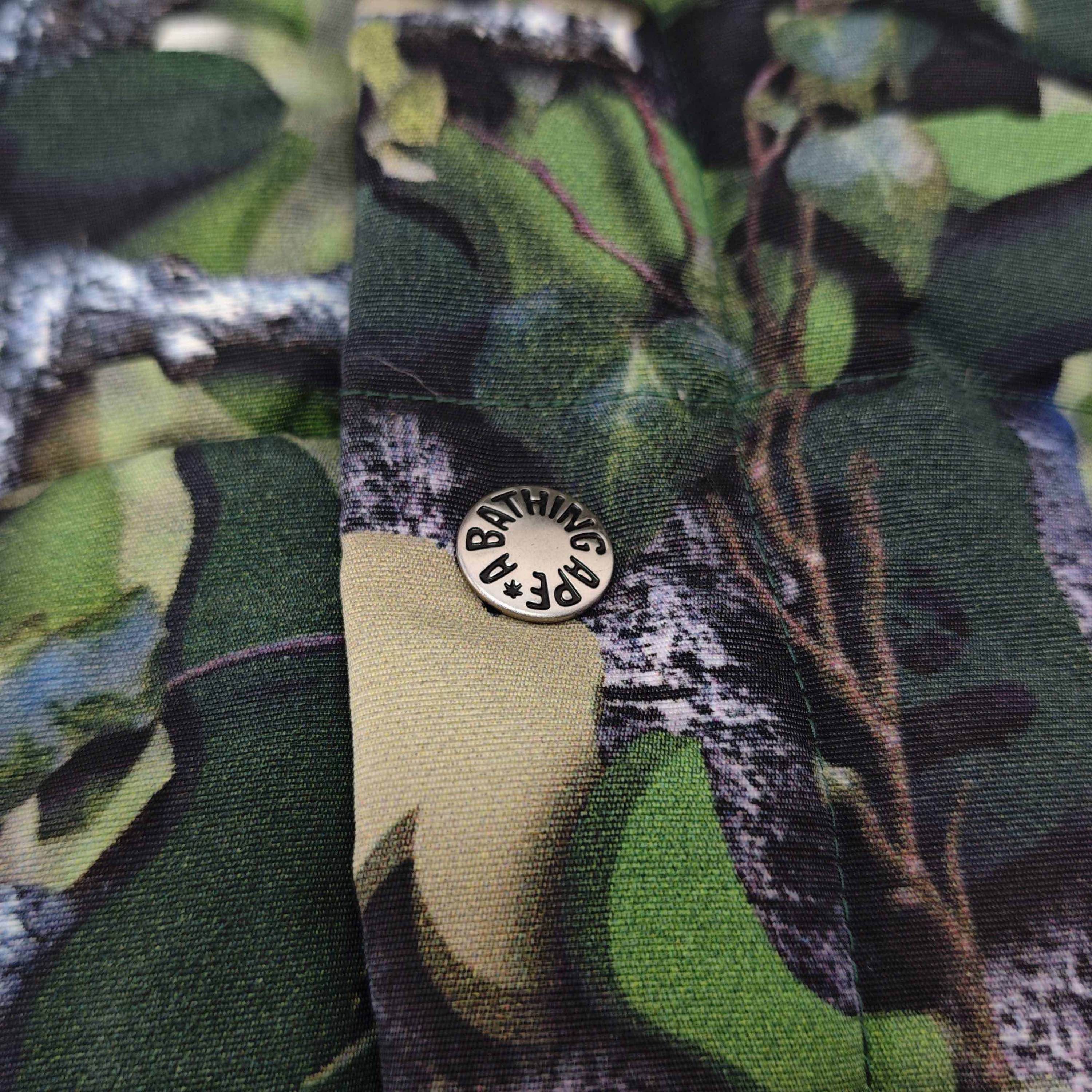 Bape A BATHING APE 3D Camo Down Jacket Size L Size US L / EU 52-54 / 3 - 5 Thumbnail