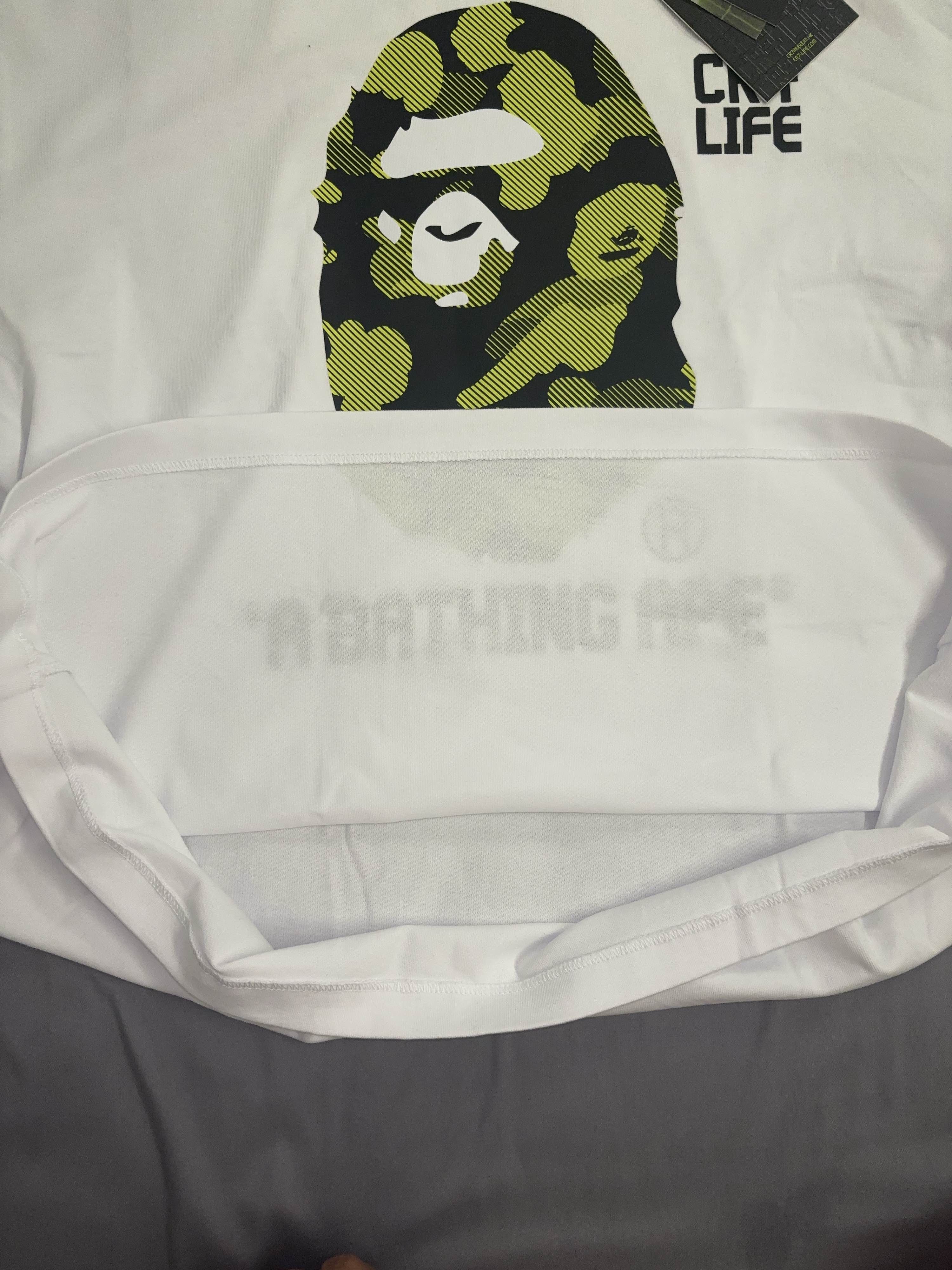 Bape A BATHING APE x CR7 Logo T-Shirt Size L Size US L / EU 52-54 / 3 - 5 Thumbnail