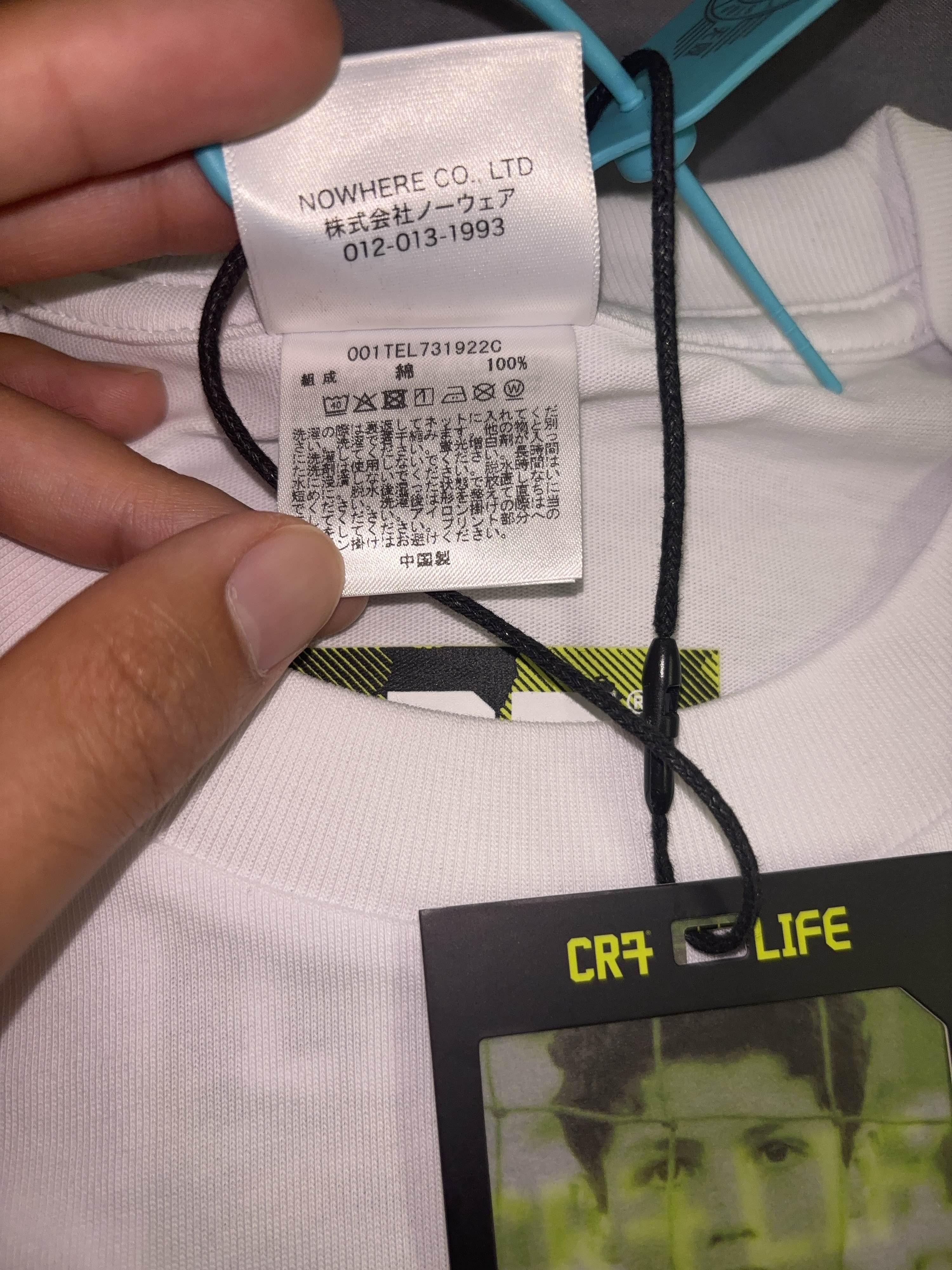 Bape A BATHING APE x CR7 Logo T-Shirt Size L Size US L / EU 52-54 / 3 - 4 Thumbnail