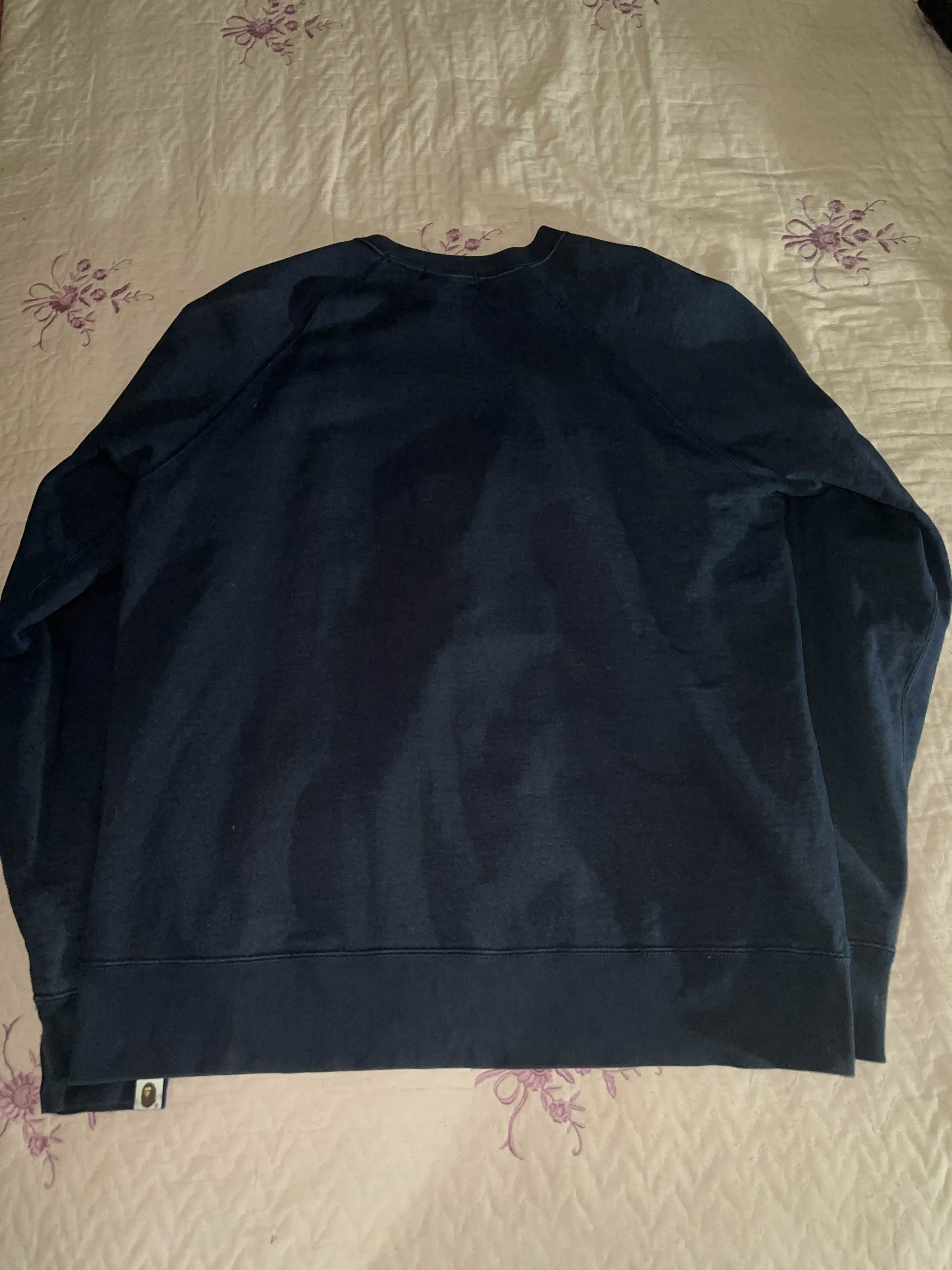 Bape A Bathing Ape Shark Print Sweatshirt Size XXL Size US XXL / EU 58 / 5 - 2 Thumbnail