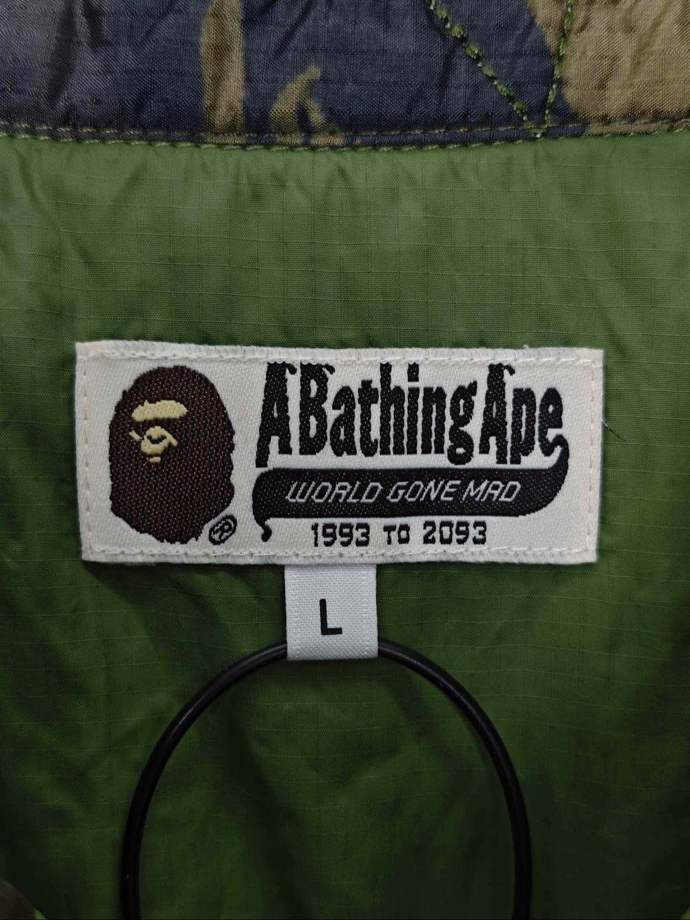 Bape A BATHING APE Camo Quilted Light Jacket Size L Size US L / EU 52-54 / 3 - 3 Thumbnail