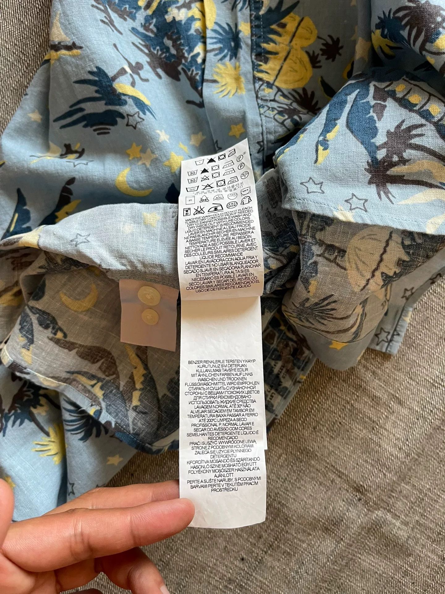 Levi's Levi's Hawaiian Short Sleeve Shirt Size US M / EU 48-50 / 2 - 6 Thumbnail