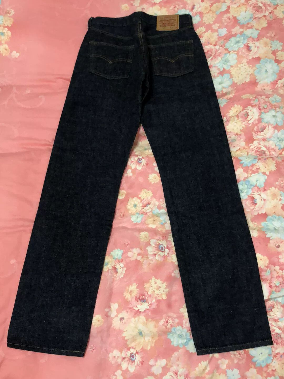 LVC LVC Levi's 502 J22 Raw Denim Jeans Size US 31 - 3 Thumbnail