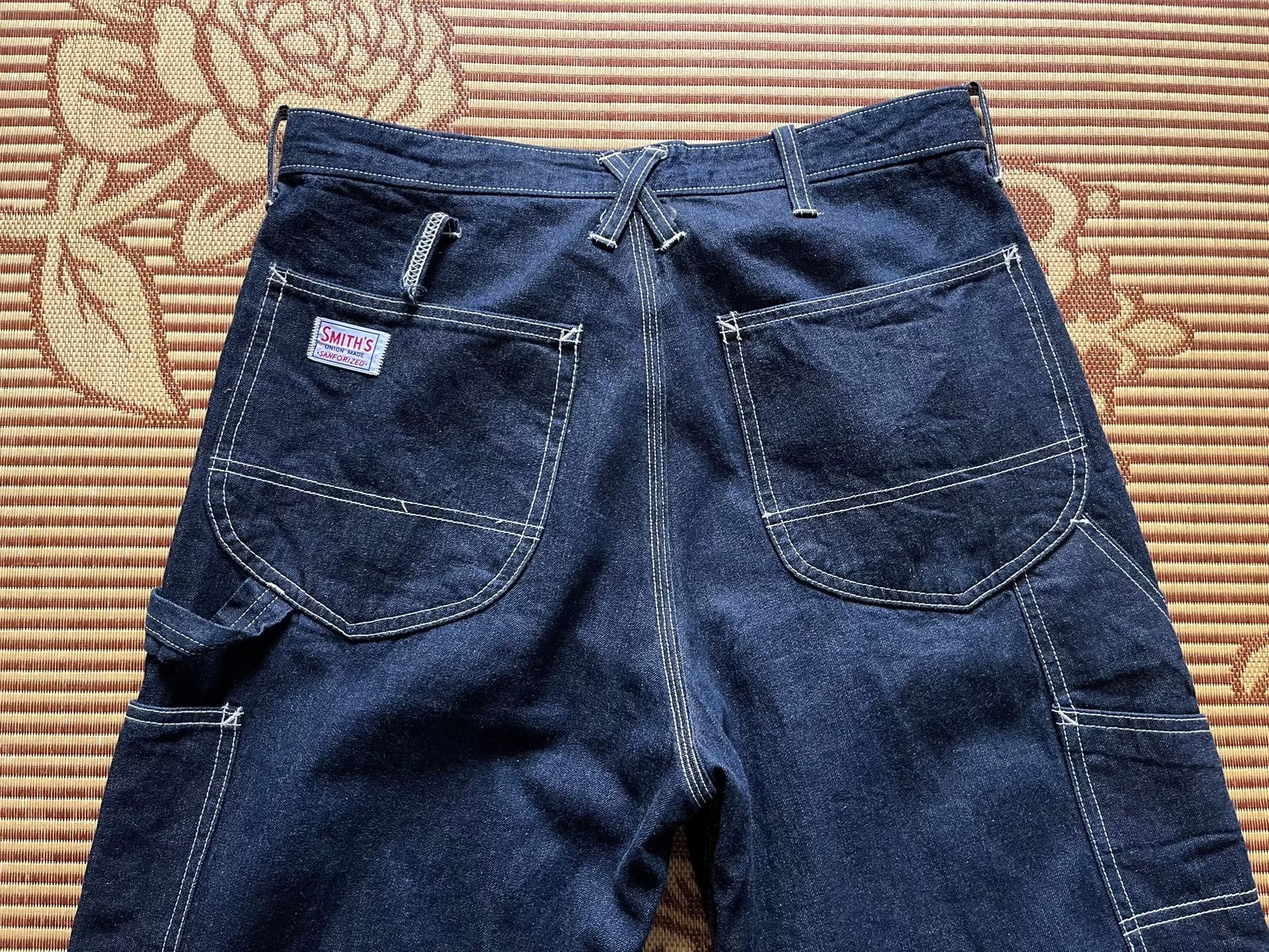 Smith's American Smith Denim Straight-Leg Work Pants Size US 33 - 3 Thumbnail
