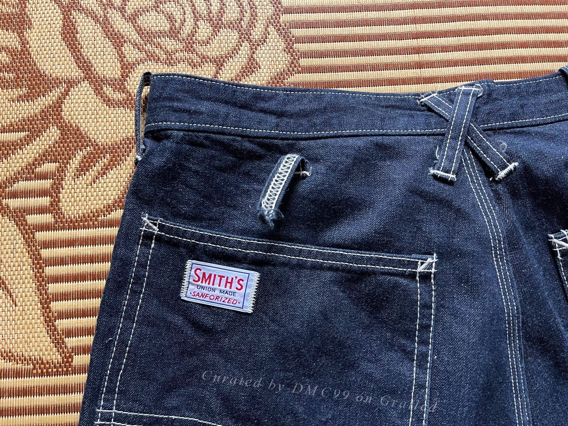 Smith's American Smith Denim Straight-Leg Work Pants Size US 33 - 4 Thumbnail
