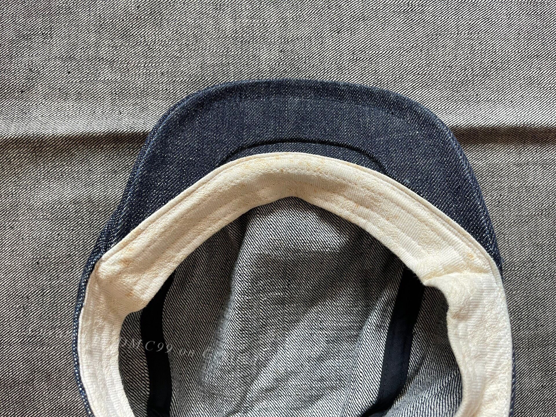 Samurai Jeans Samurai Jeans Denim Visor Cap Size ONE SIZE - 9 Thumbnail